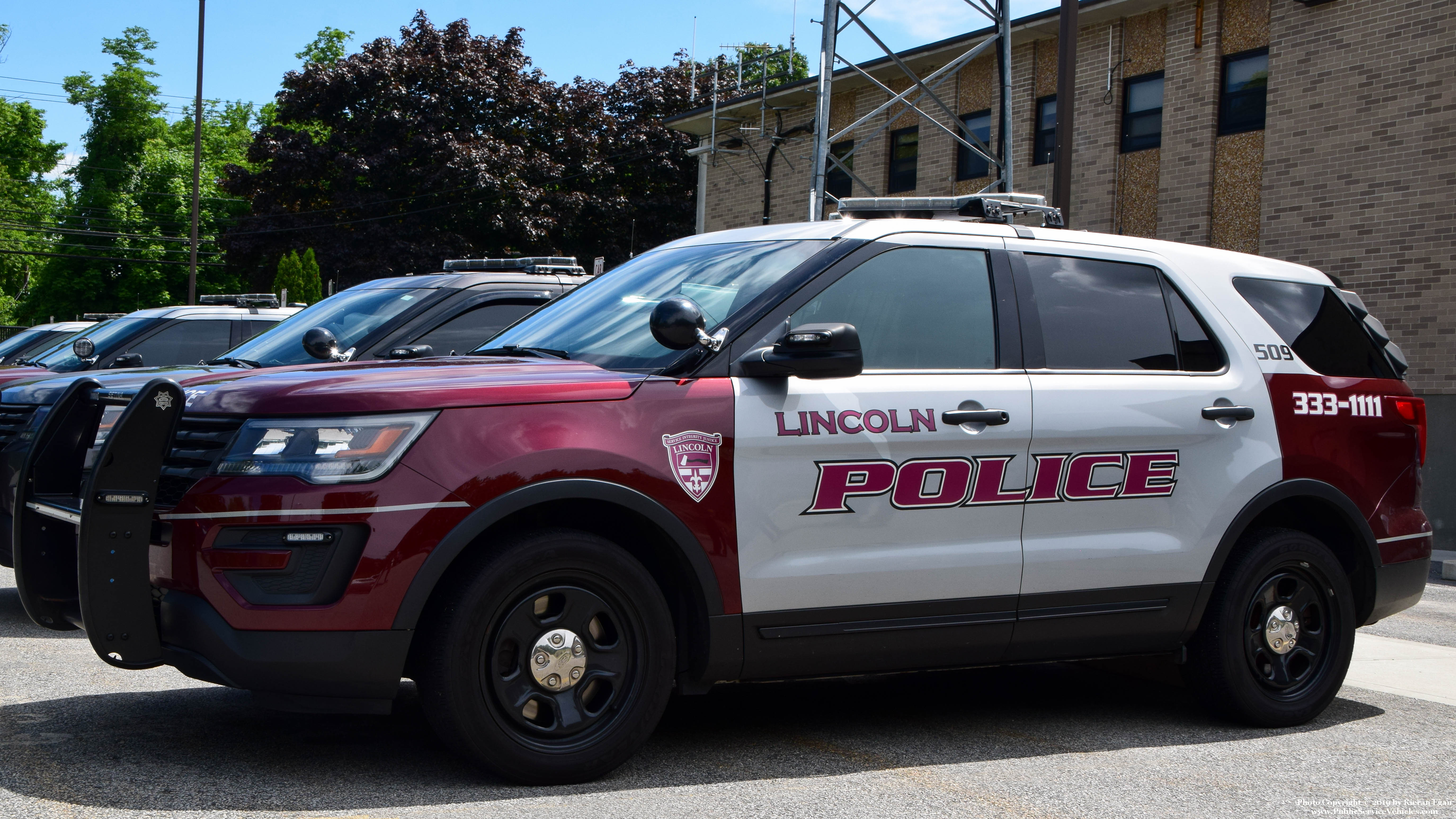 A photo  of Lincoln Police
            Cruiser 509, a 2016 Ford Police Interceptor Utility             taken by Kieran Egan