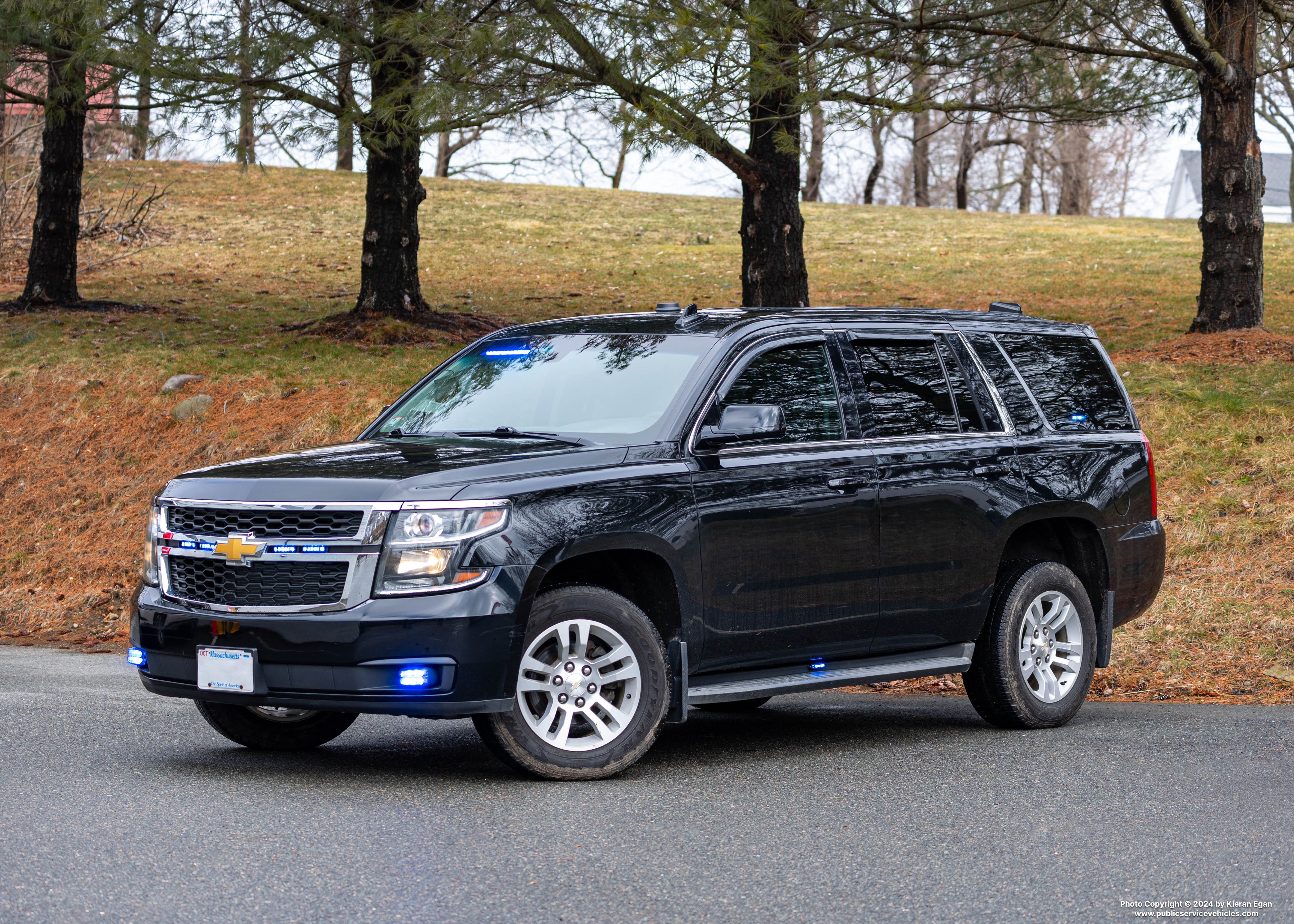 A photo  of Nahant Police
            Cruiser 1261, a 2018 Chevrolet Tahoe             taken by Kieran Egan