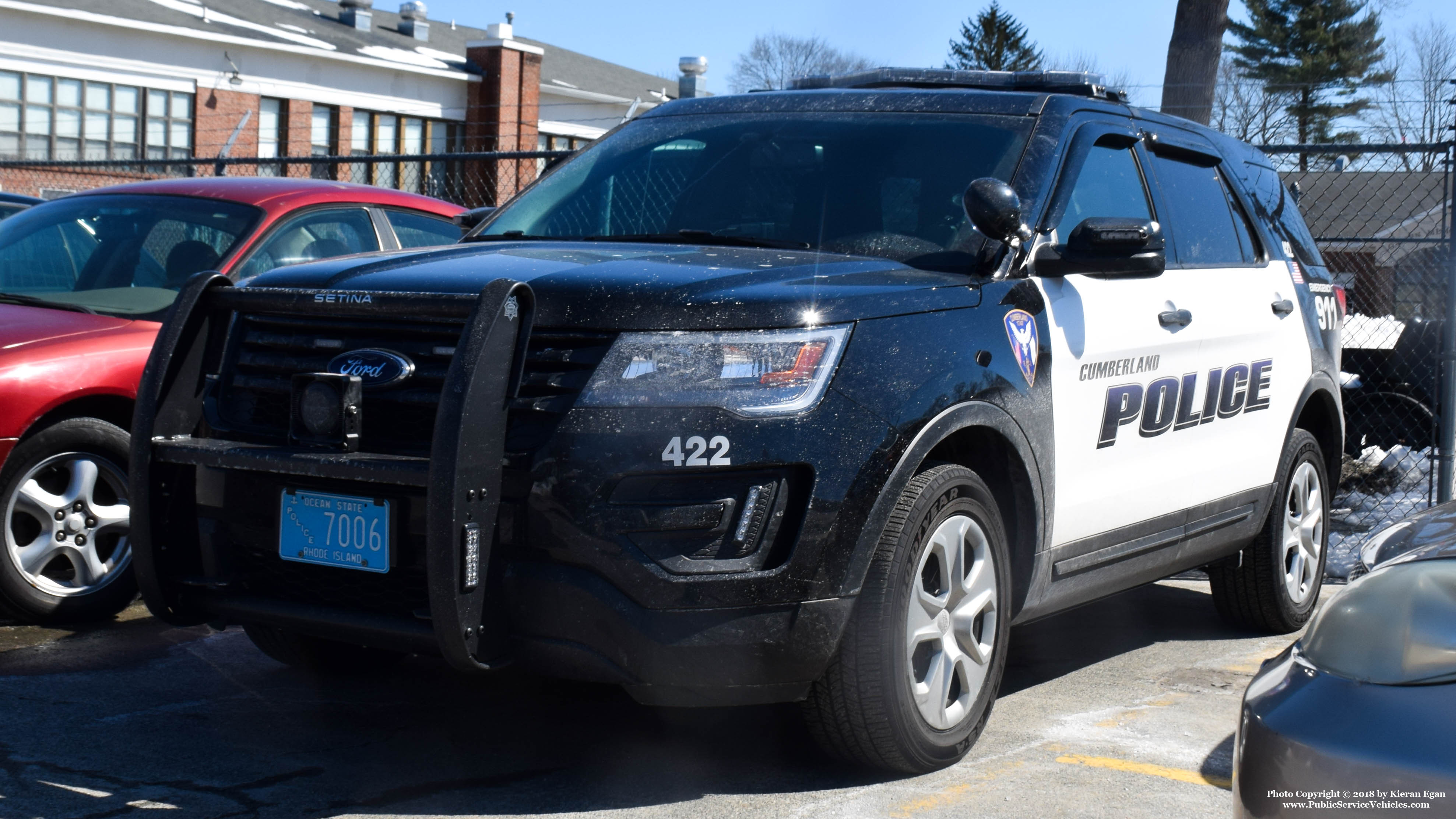 A photo  of Cumberland Police
            Cruiser 422, a 2016-2018 Ford Police Interceptor Utility             taken by Kieran Egan