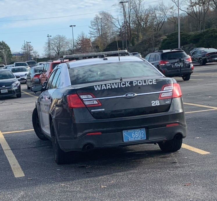 A photo  of Warwick Police
            Cruiser P-28, a 2016 Ford Police Interceptor Sedan             taken by @riemergencyvehicles