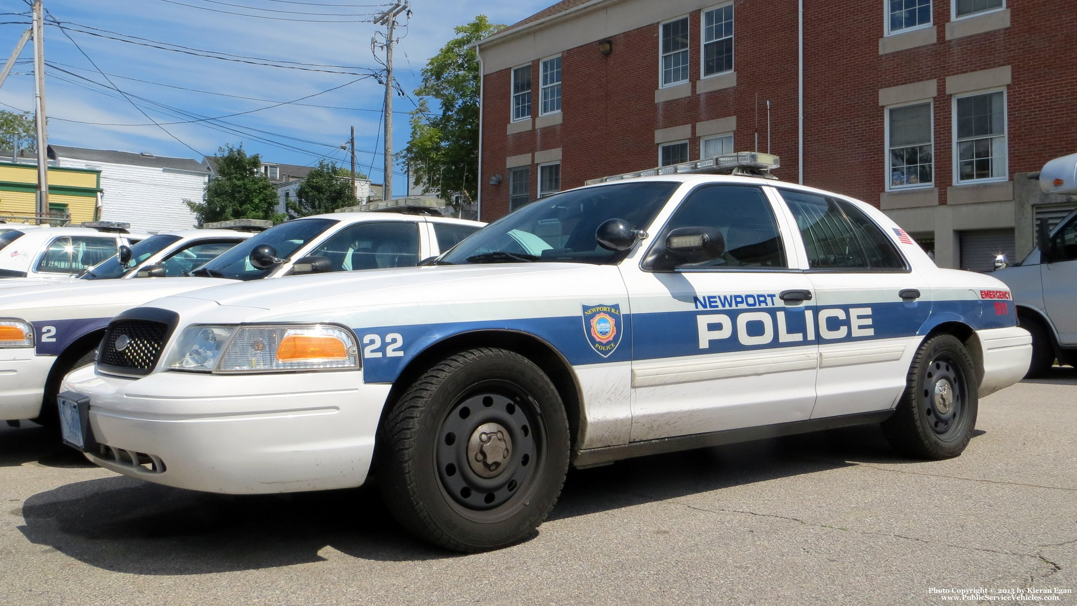 A photo  of Newport Police
            Car 22, a 2009-2011 Ford Crown Victoria Police Interceptor             taken by Kieran Egan