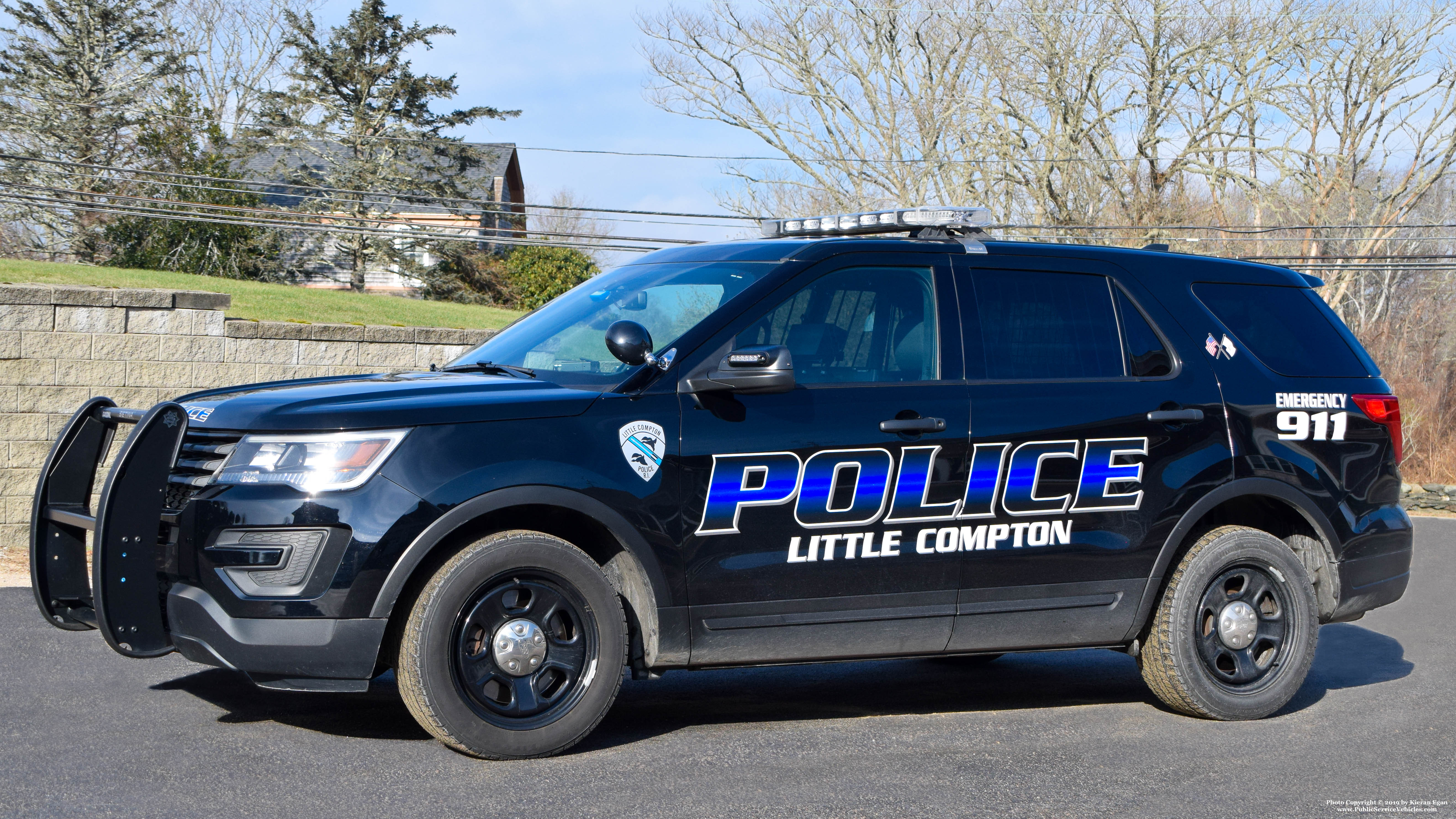 A photo  of Little Compton Police
            Cruiser 2559, a 2018 Ford Police Interceptor Utility             taken by Kieran Egan