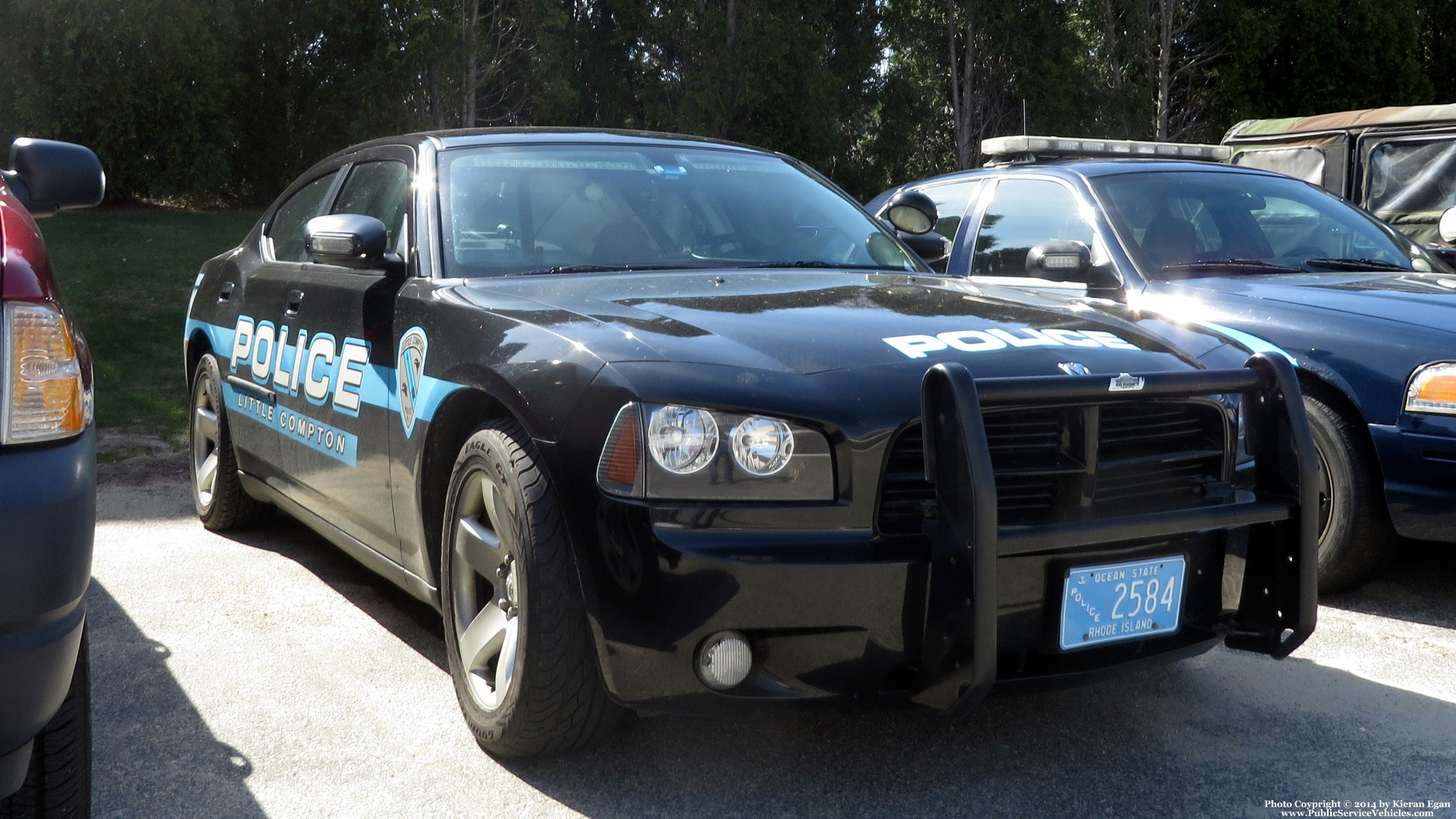 A photo  of Little Compton Police
            Cruiser 2584, a 2006-2010 Dodge Charger             taken by Kieran Egan