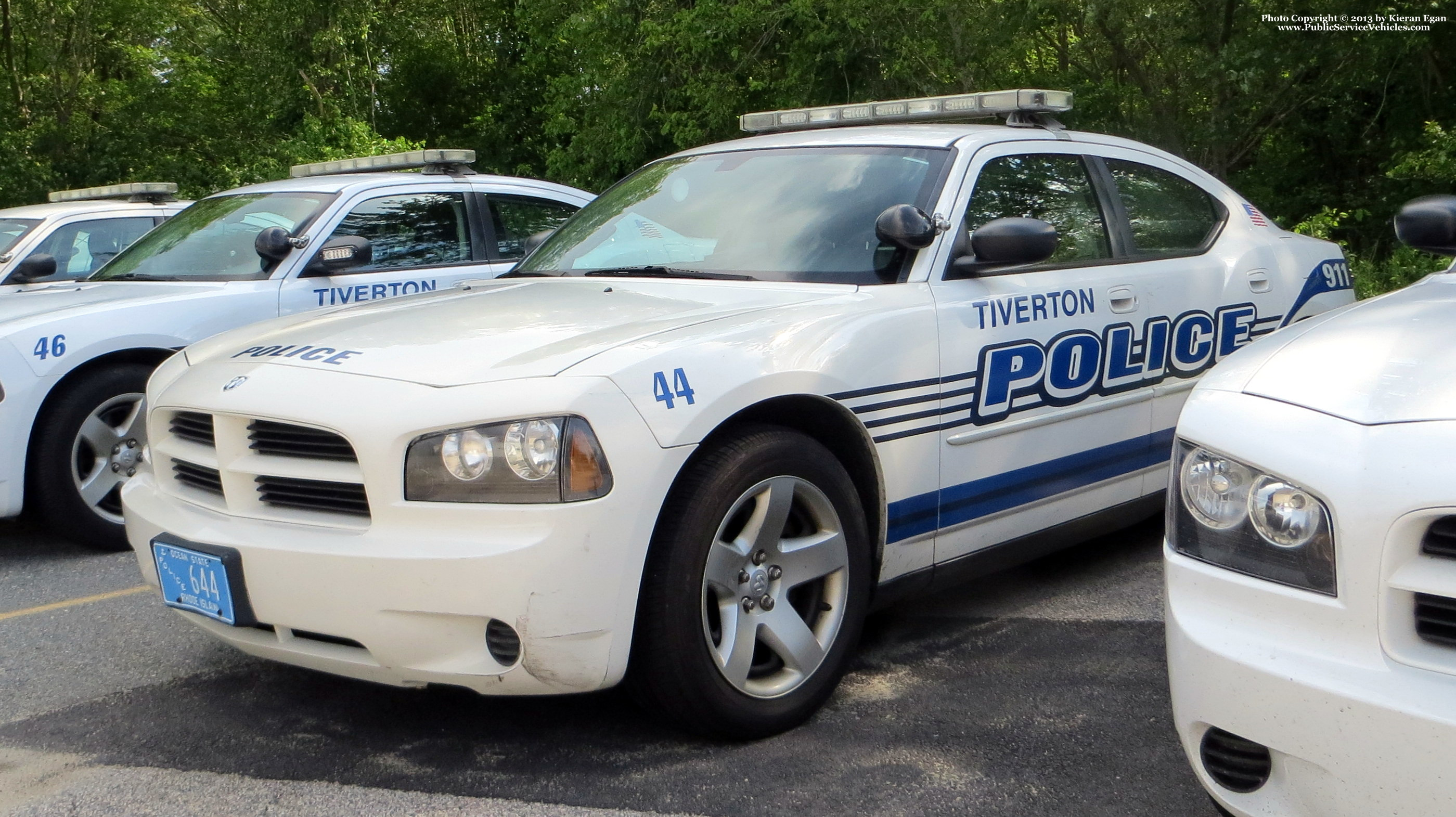 A photo  of Tiverton Police
            Car 44, a 2006-2010 Dodge Charger             taken by Kieran Egan