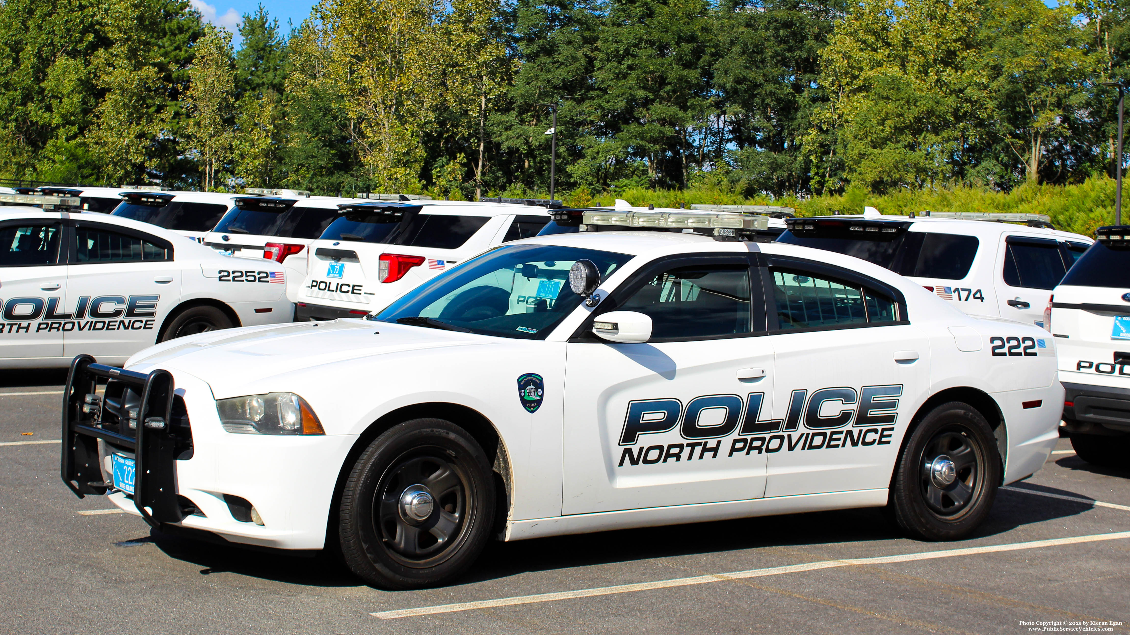 A photo  of North Providence Police
            Cruiser 222, a 2013 Dodge Charger             taken by Kieran Egan