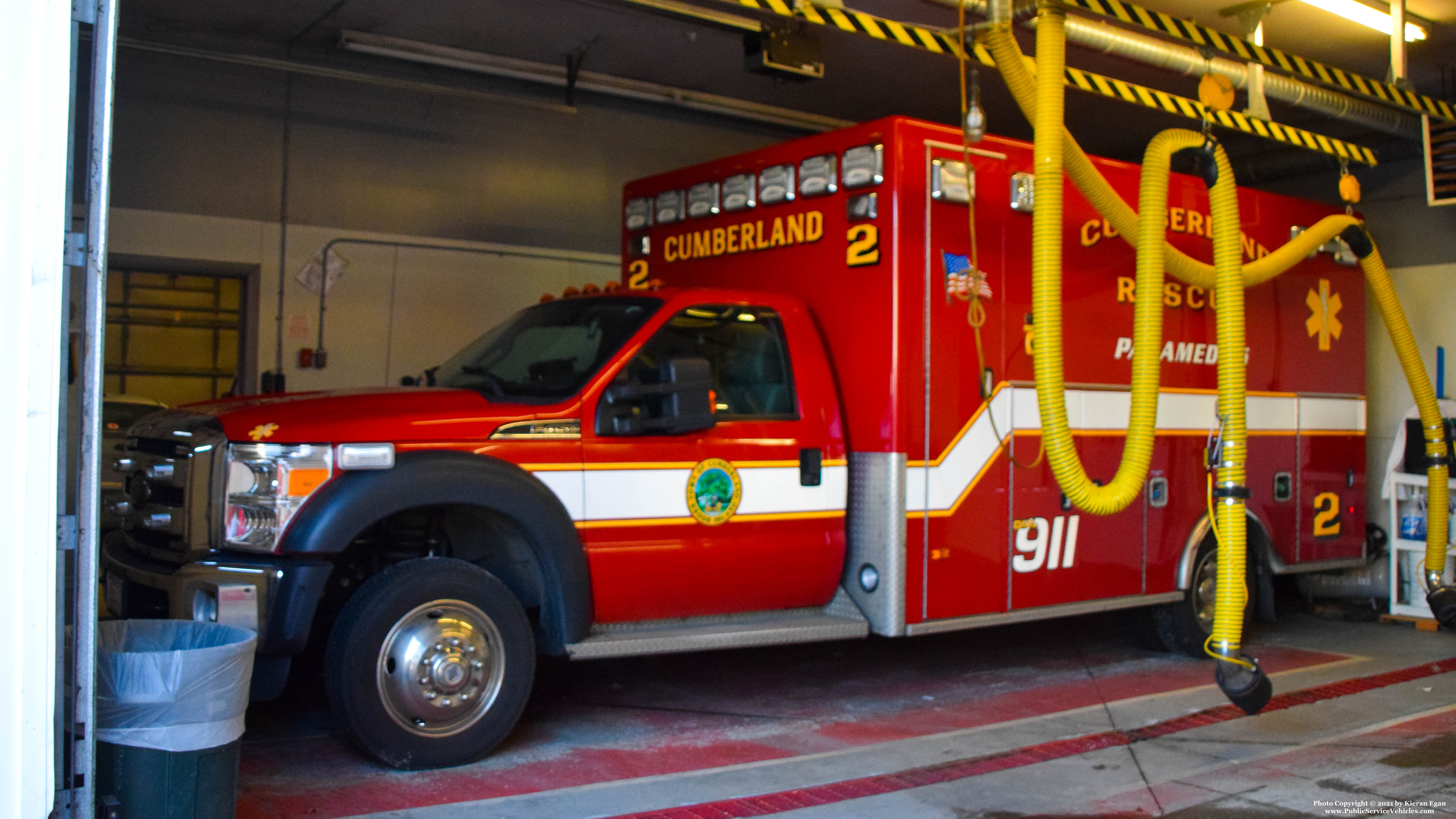 A photo  of Cumberland EMS
            Rescue 2, a 2014 Ford F-450/PL Custom             taken by Kieran Egan