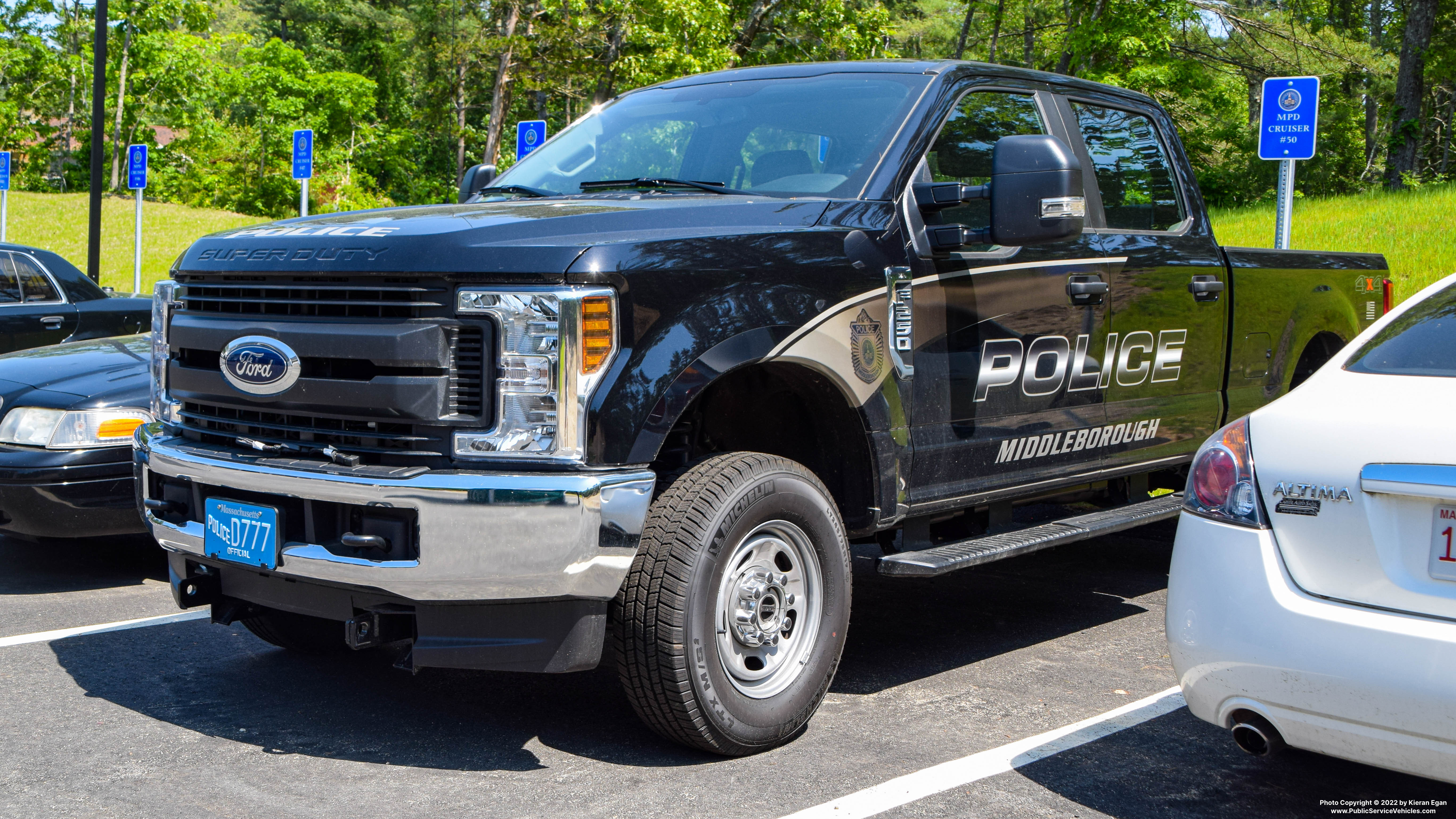 A photo  of Middleborough Police
            Cruiser 60, a 2019 Ford F-250 Crew Cab             taken by Kieran Egan