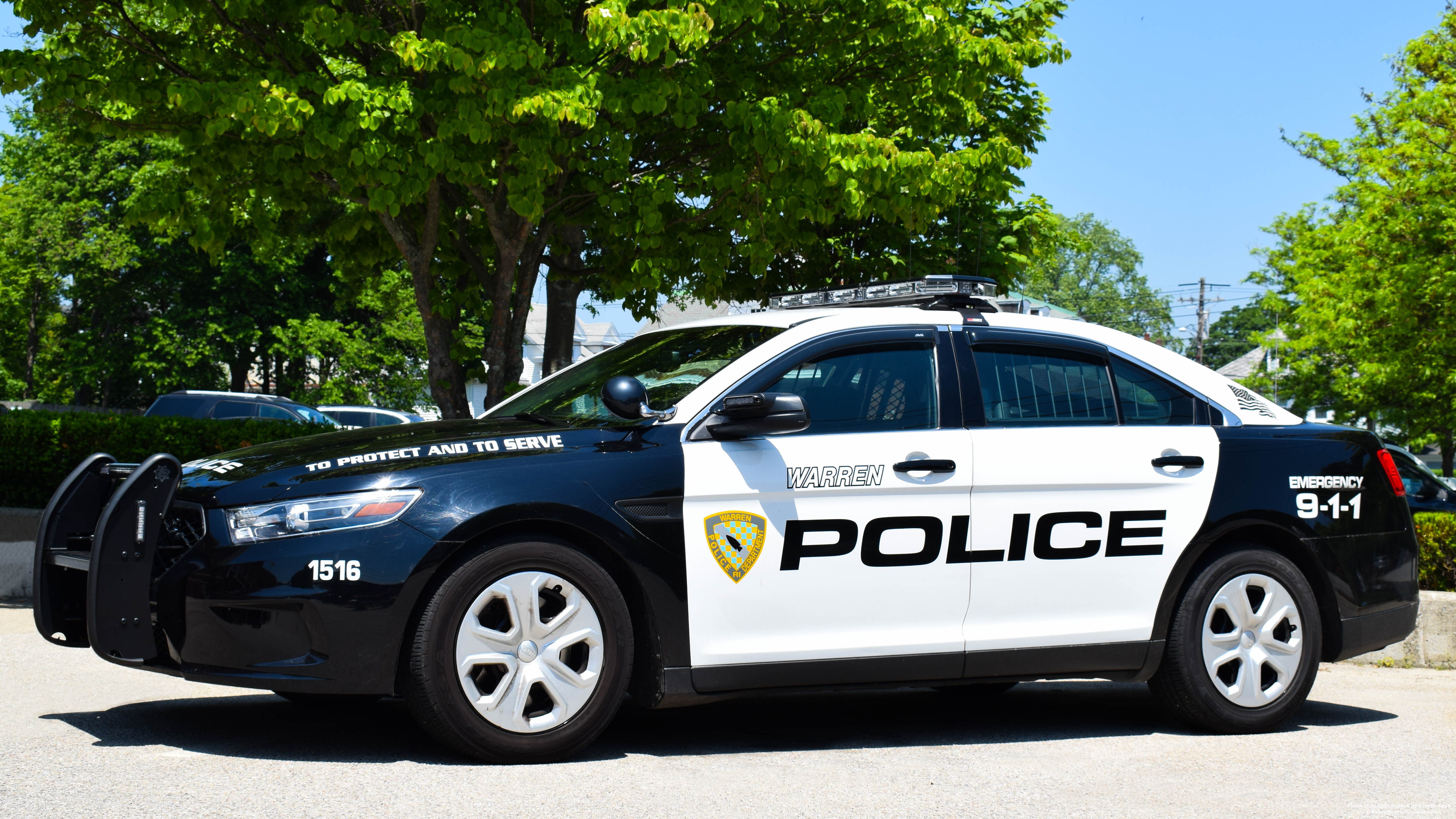 A photo  of Warren Police
            Cruiser 1516, a 2016 Ford Police Interceptor Sedan             taken by Kieran Egan