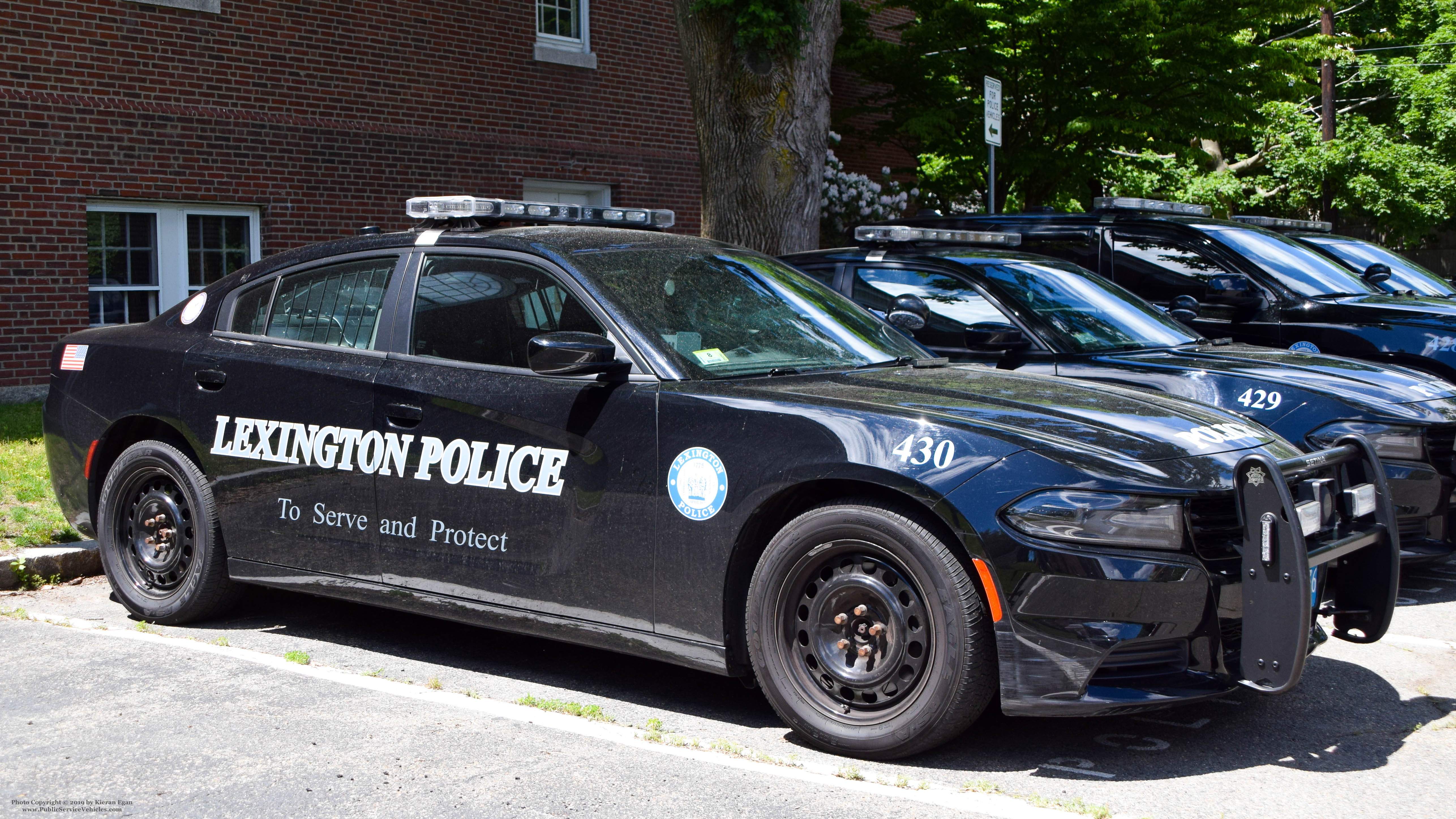 A photo  of Lexington Police
            Cruiser 430, a 2015-2019 Dodge Charger             taken by Kieran Egan