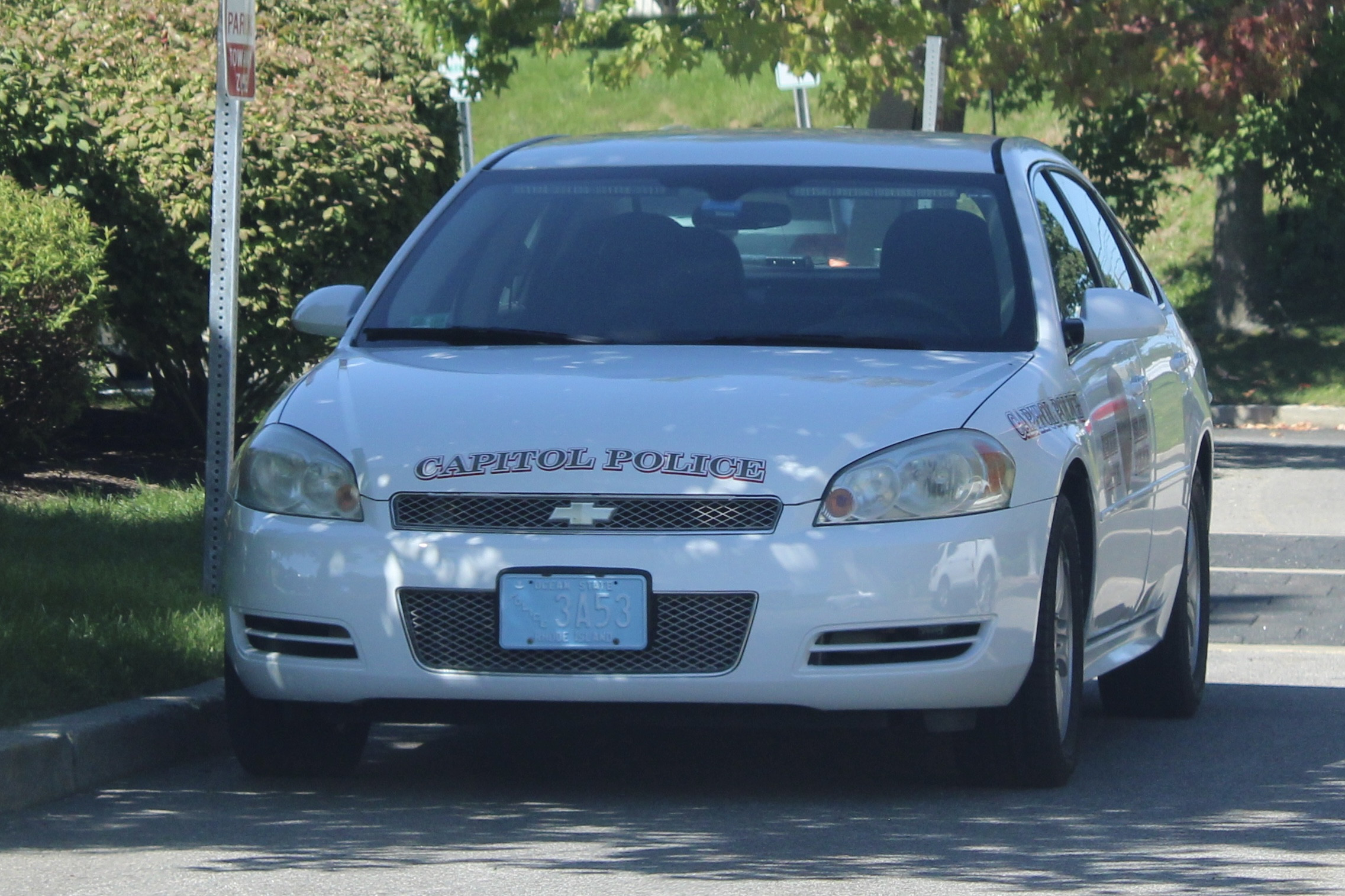 A photo  of Rhode Island Capitol Police
            Cruiser 3A53, a 2013 Chevrolet Impala             taken by @riemergencyvehicles