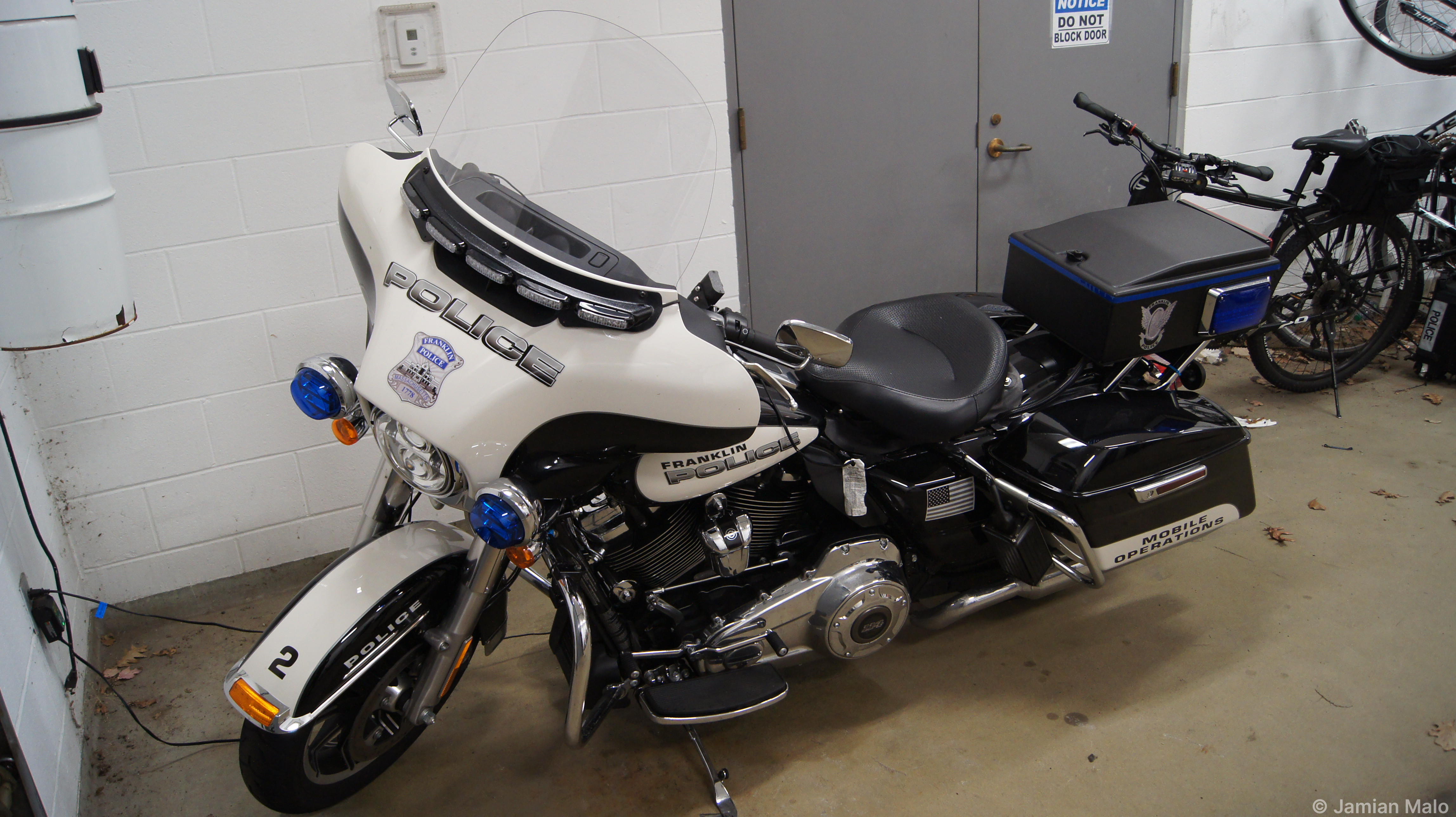 A photo  of Franklin Police
            Motorcycle 2, a 2015-2020 Harley Davidson Electra Glide             taken by Jamian Malo