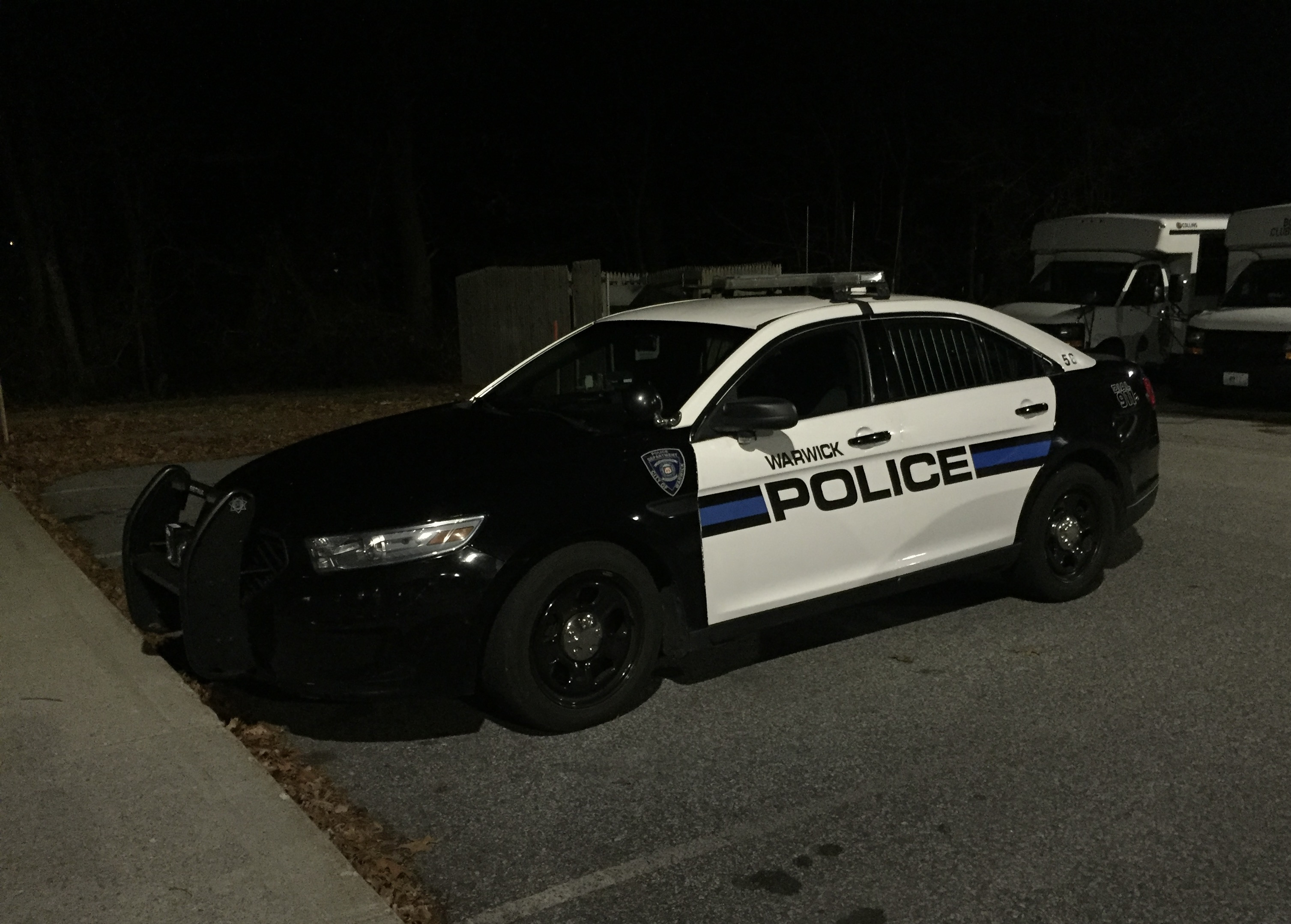 A photo  of Warwick Police
            Cruiser CP-56, a 2014 Ford Police Interceptor Sedan             taken by @riemergencyvehicles