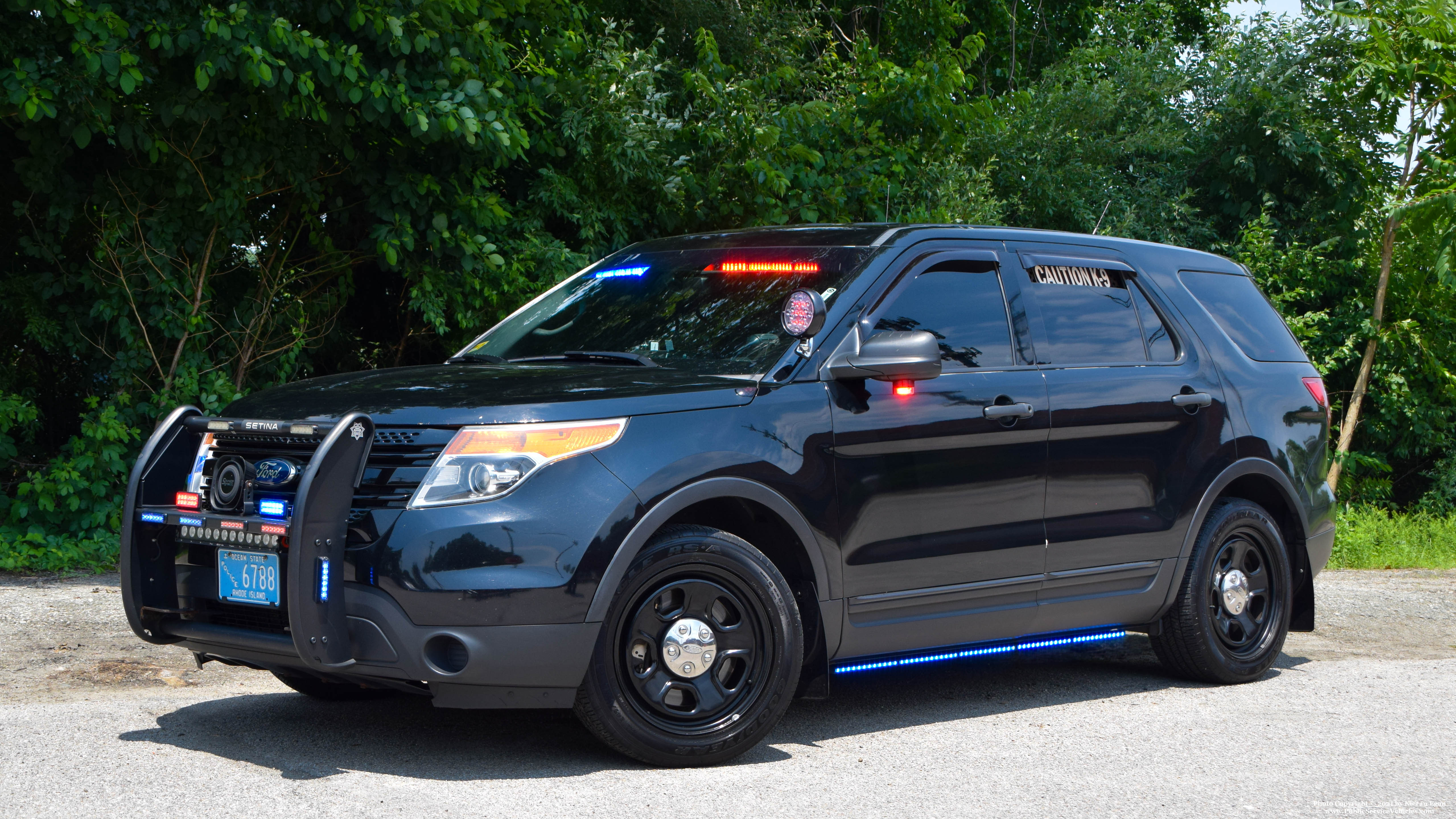 A photo  of Warwick Police
            K9-1, a 2015 Ford Police Interceptor Utility             taken by Kieran Egan