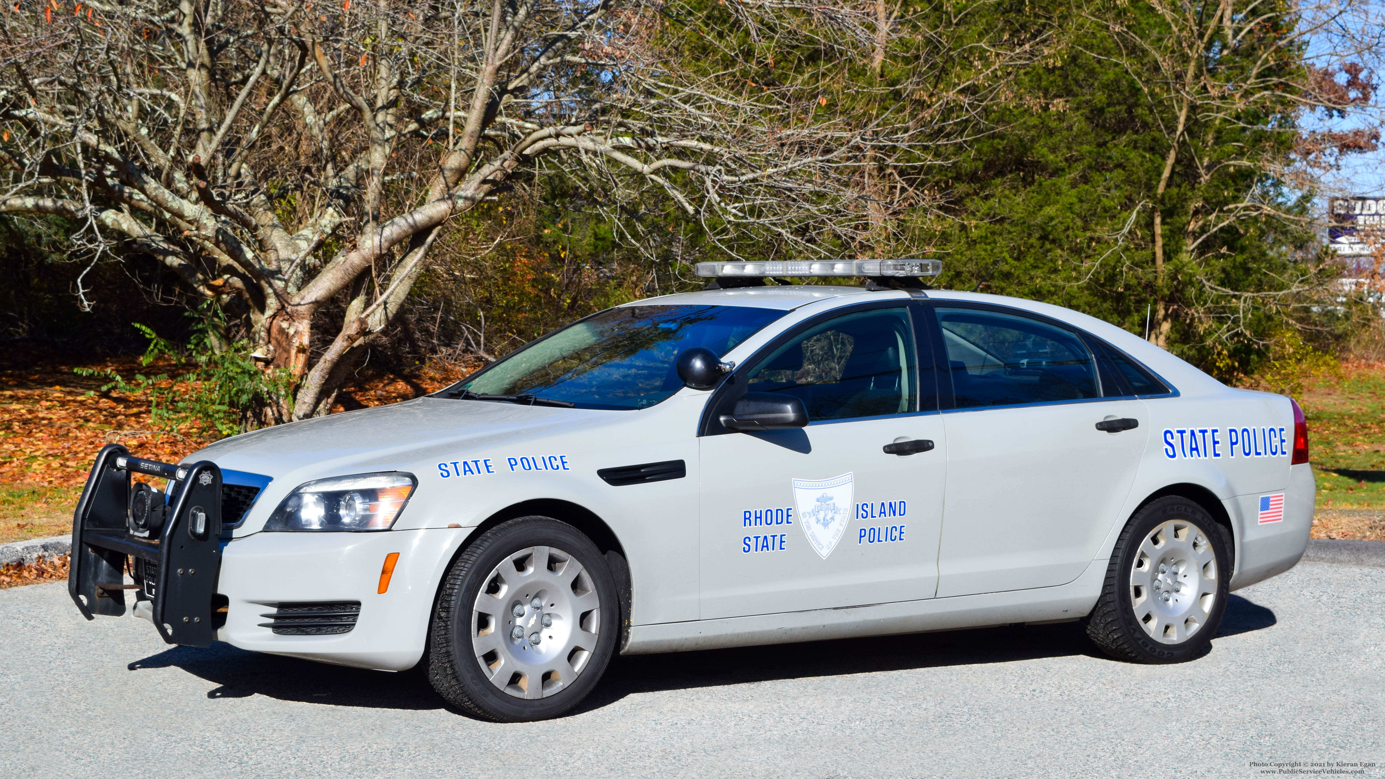 A photo  of Rhode Island State Police
            Cruiser 353, a 2013 Chevrolet Caprice             taken by Kieran Egan