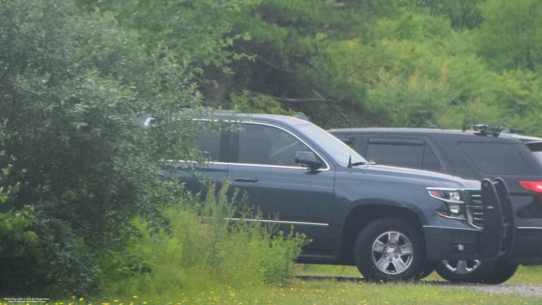 A photo  of Massachusetts State Police
            Cruiser 1769, a 2020 Chevrolet Tahoe             taken by Kieran Egan