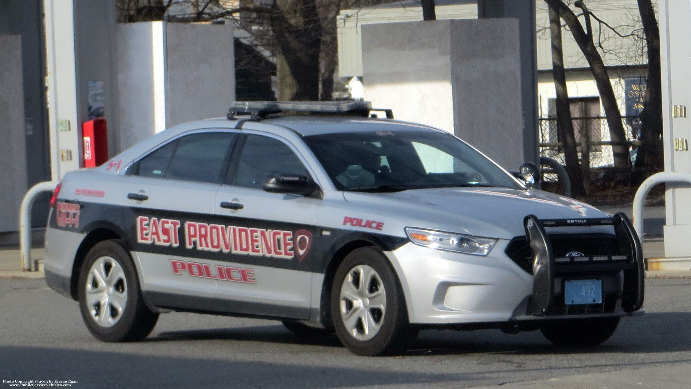 A photo  of East Providence Police
            Supervisor 1, a 2013 Ford Police Interceptor Sedan             taken by Kieran Egan