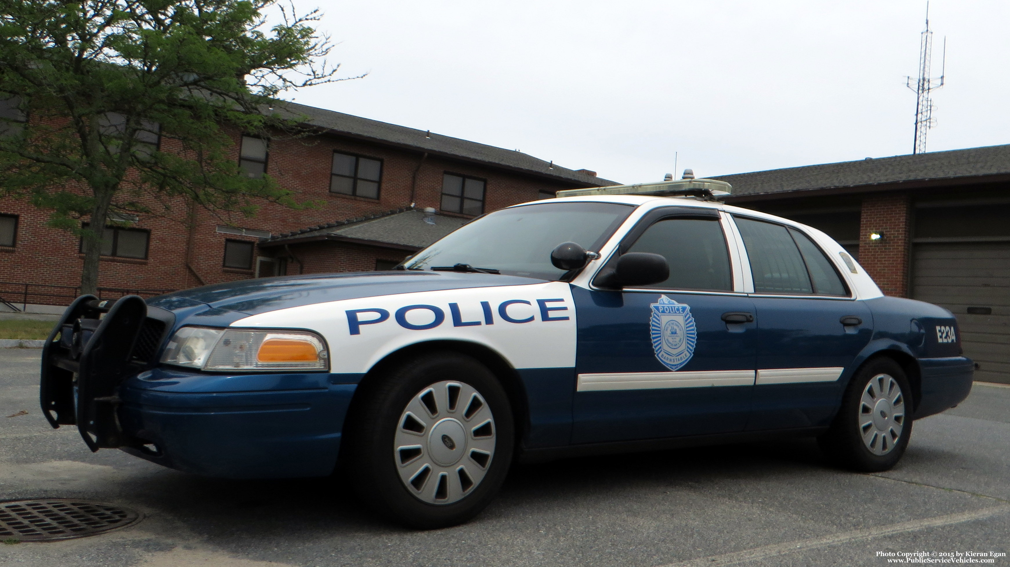 A photo  of Barnstable Police
            E-234, a 2009-2011 Ford Crown Victoria Police Interceptor             taken by Kieran Egan