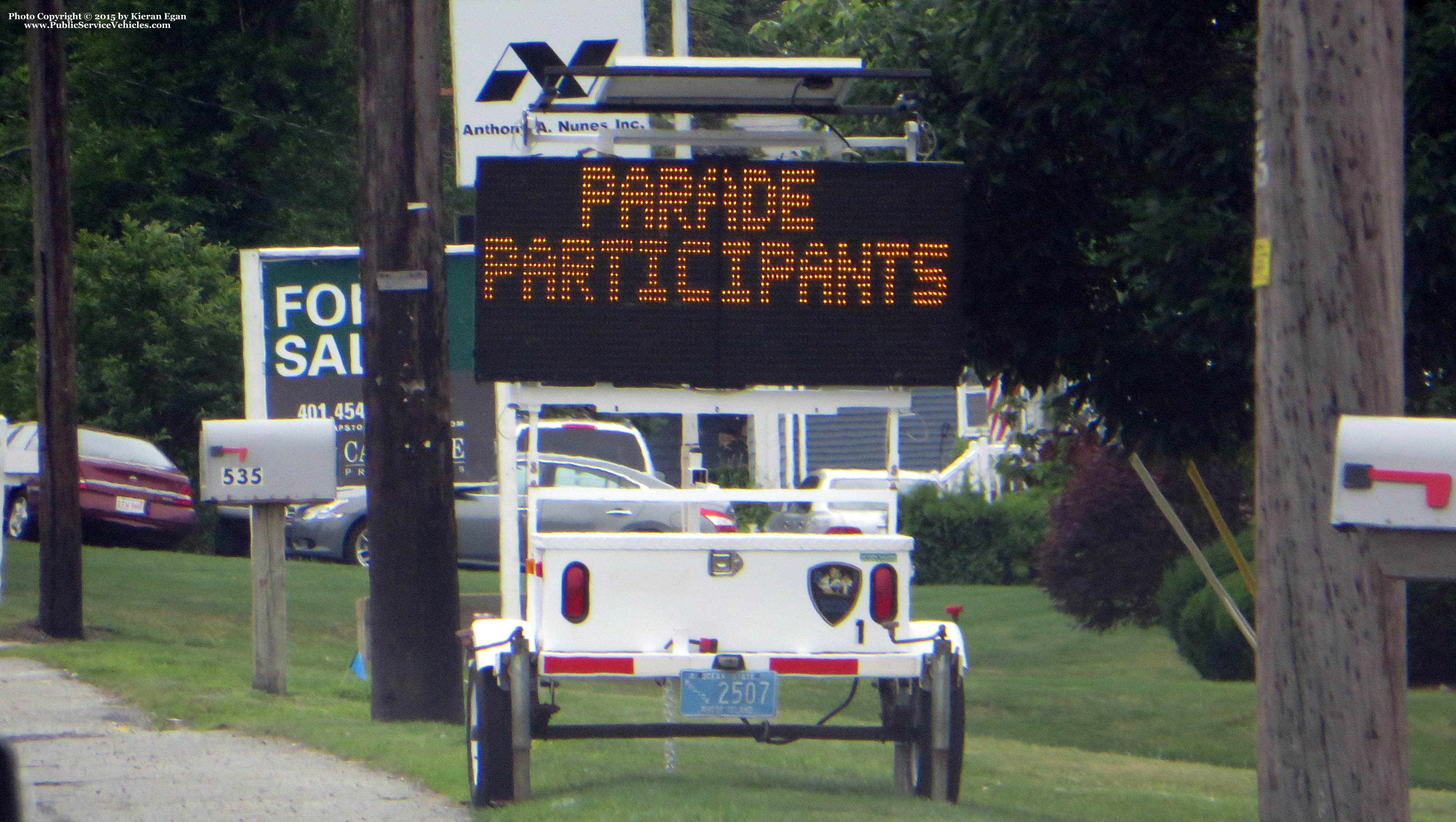 A photo  of Bristol Police
            Message Trailer 1, a 2006-2011 MPH Speed Monitor             taken by Kieran Egan