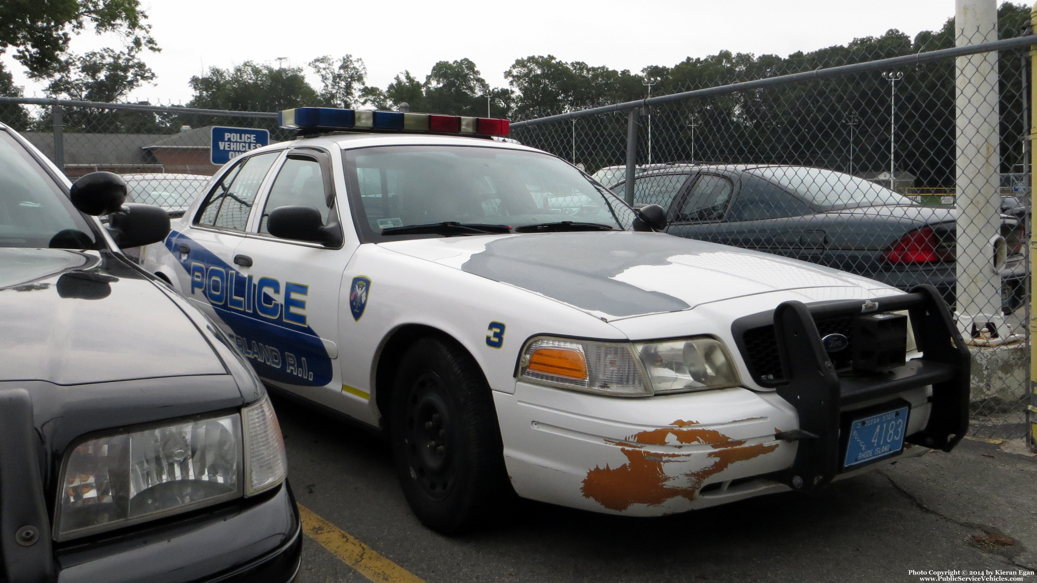 A photo  of Cumberland Police
            Cruiser 3, a 2003-2005 Ford Crown Victoria Police Interceptor             taken by Kieran Egan