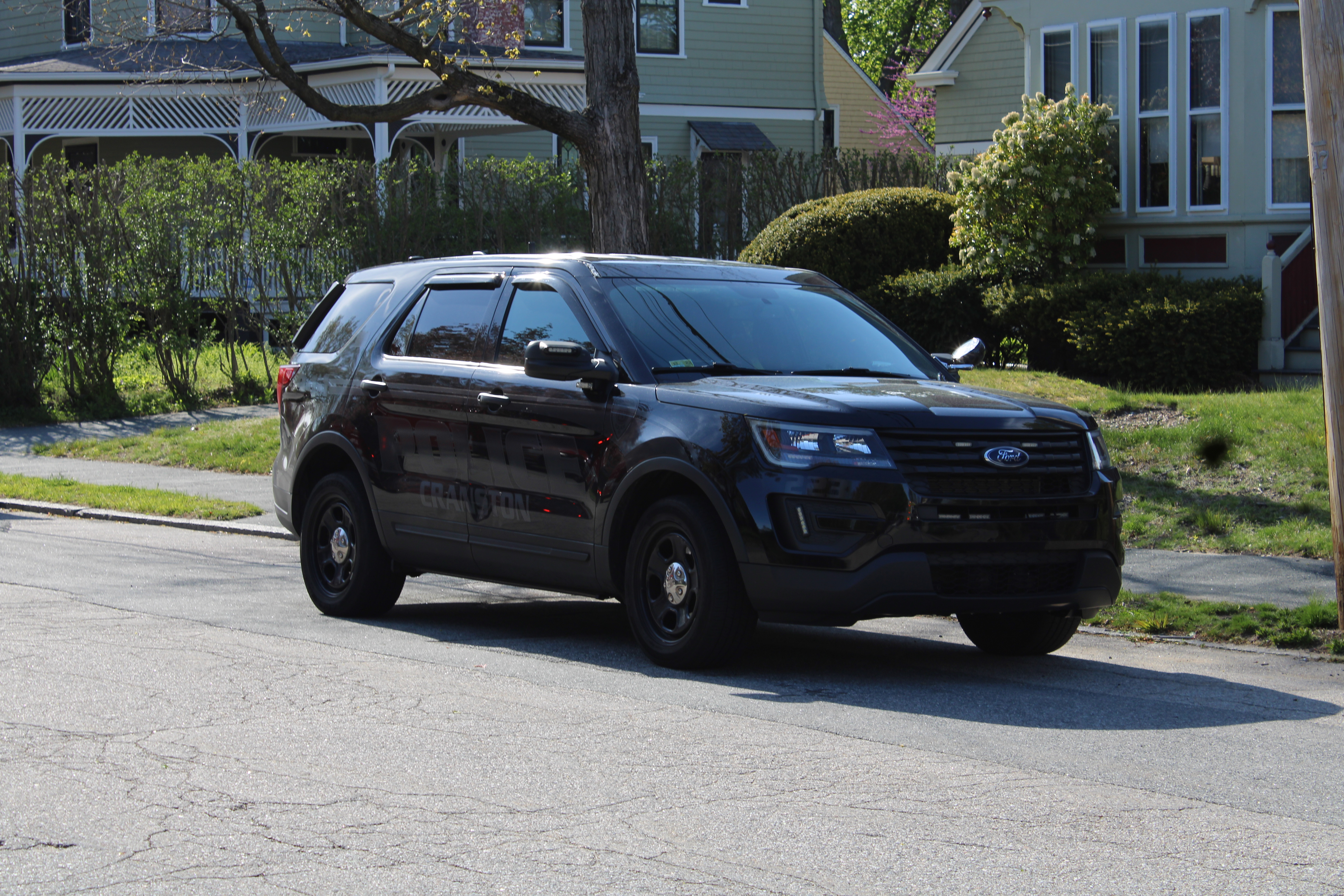 A photo  of Cranston Police
            Cruiser 223, a 2019 Ford Police Interceptor Utility             taken by @riemergencyvehicles