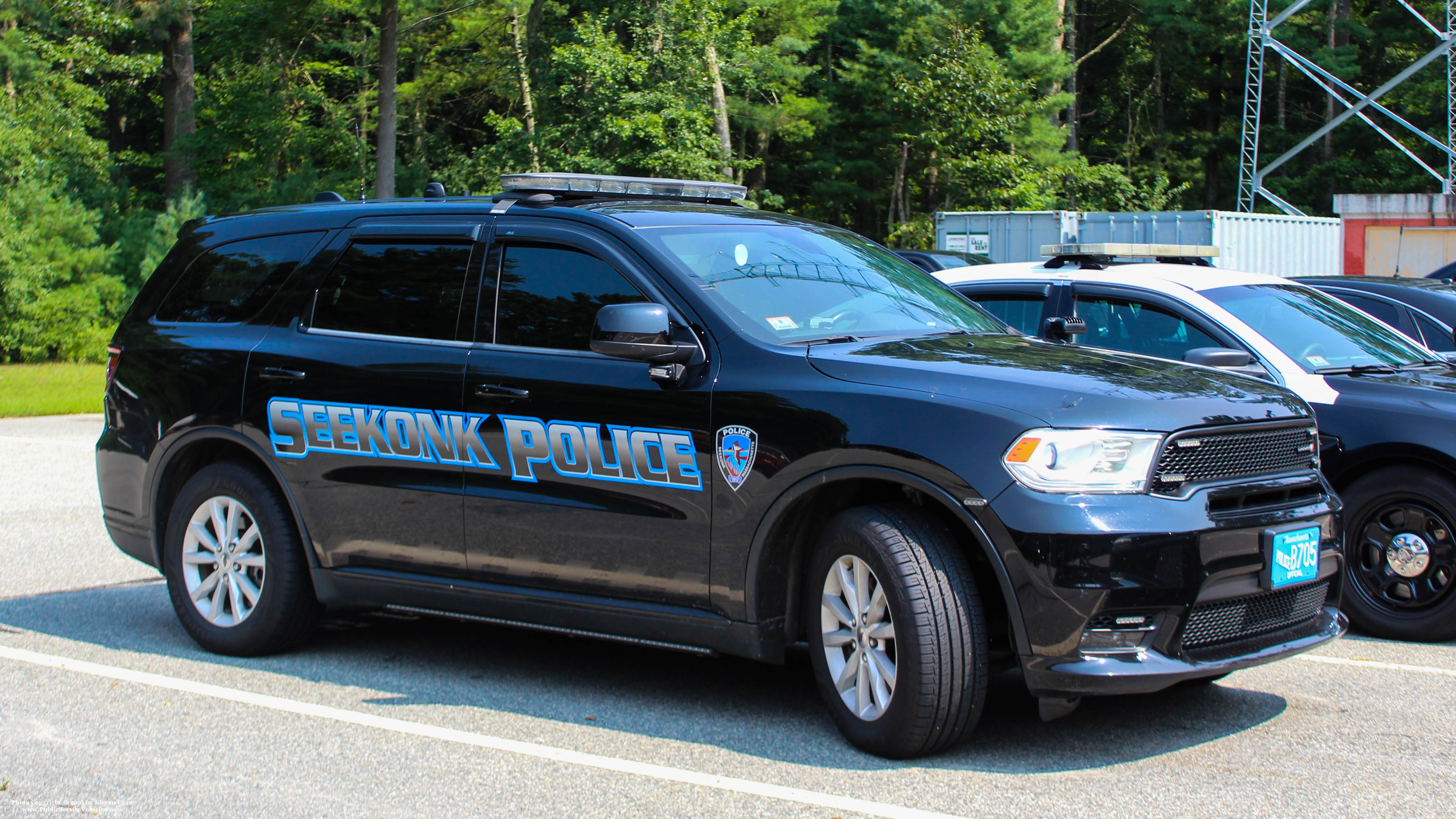 A photo  of Seekonk Police
            Car 5, a 2019 Dodge Durango             taken by Kieran Egan