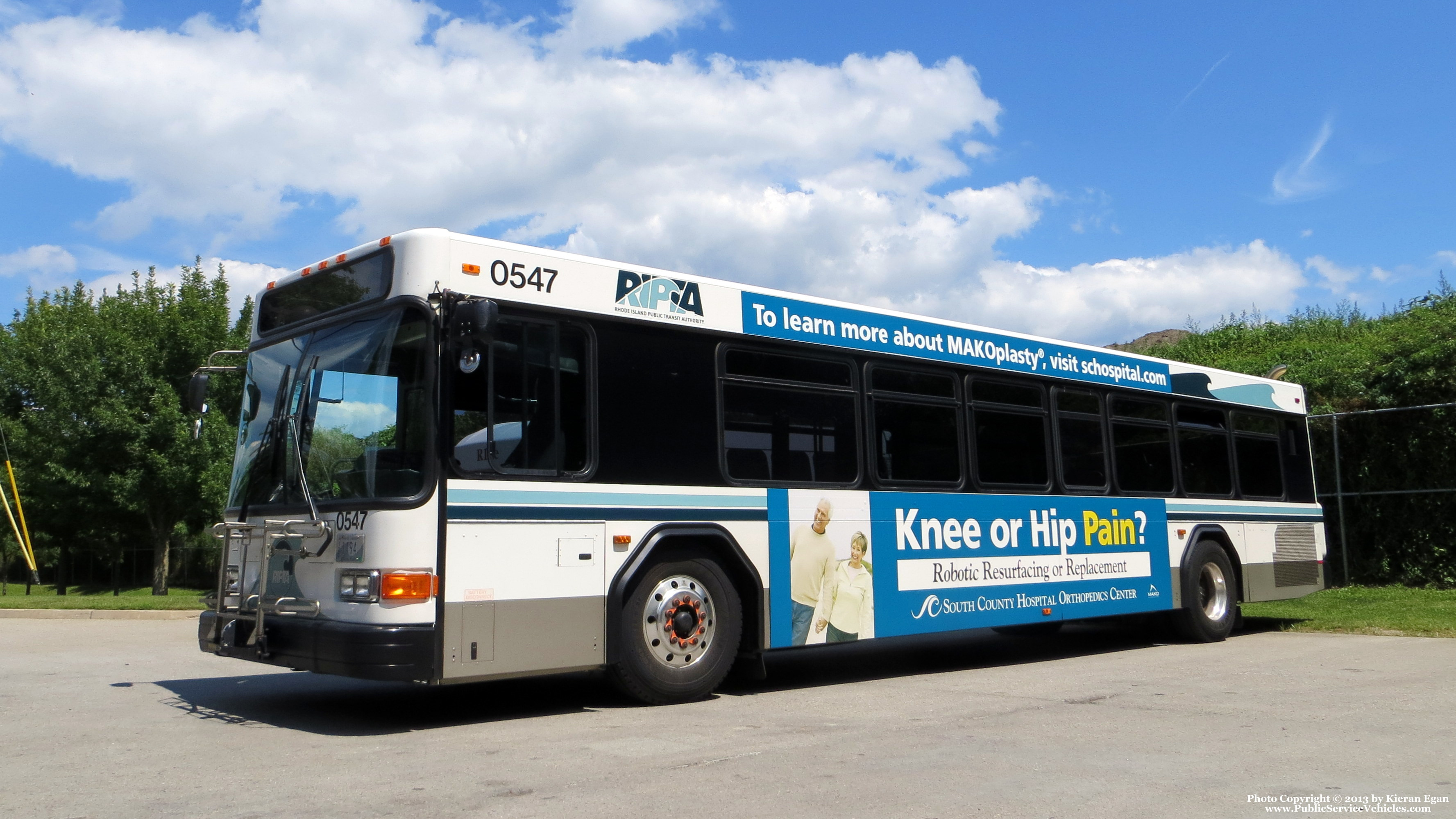 A photo  of Rhode Island Public Transit Authority
            Bus 0547, a 2005 Gillig Low Floor             taken by Kieran Egan