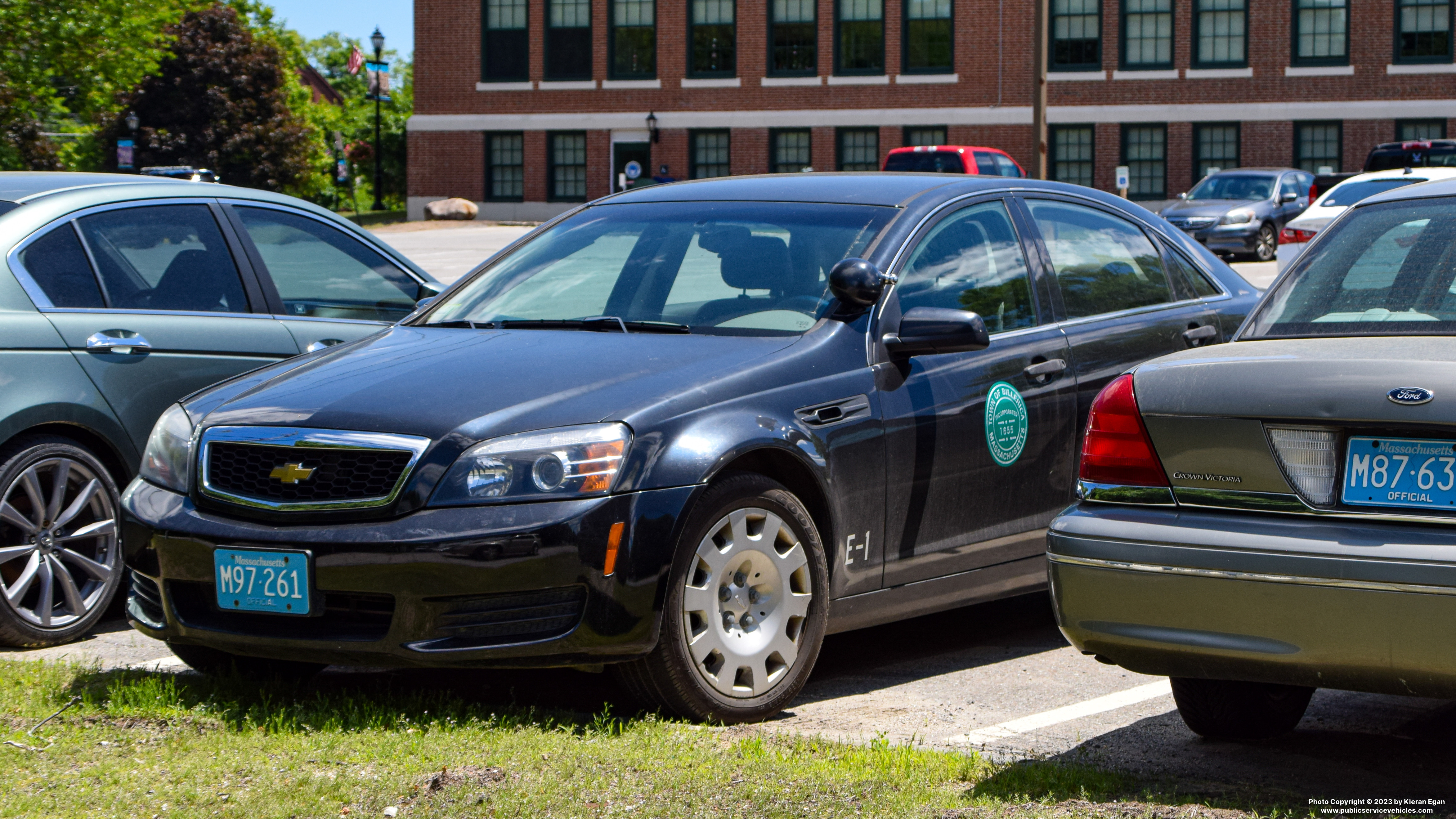 A photo  of Billerica Public Works
            E-1, a 2012 Chevrolet Caprice             taken by Kieran Egan