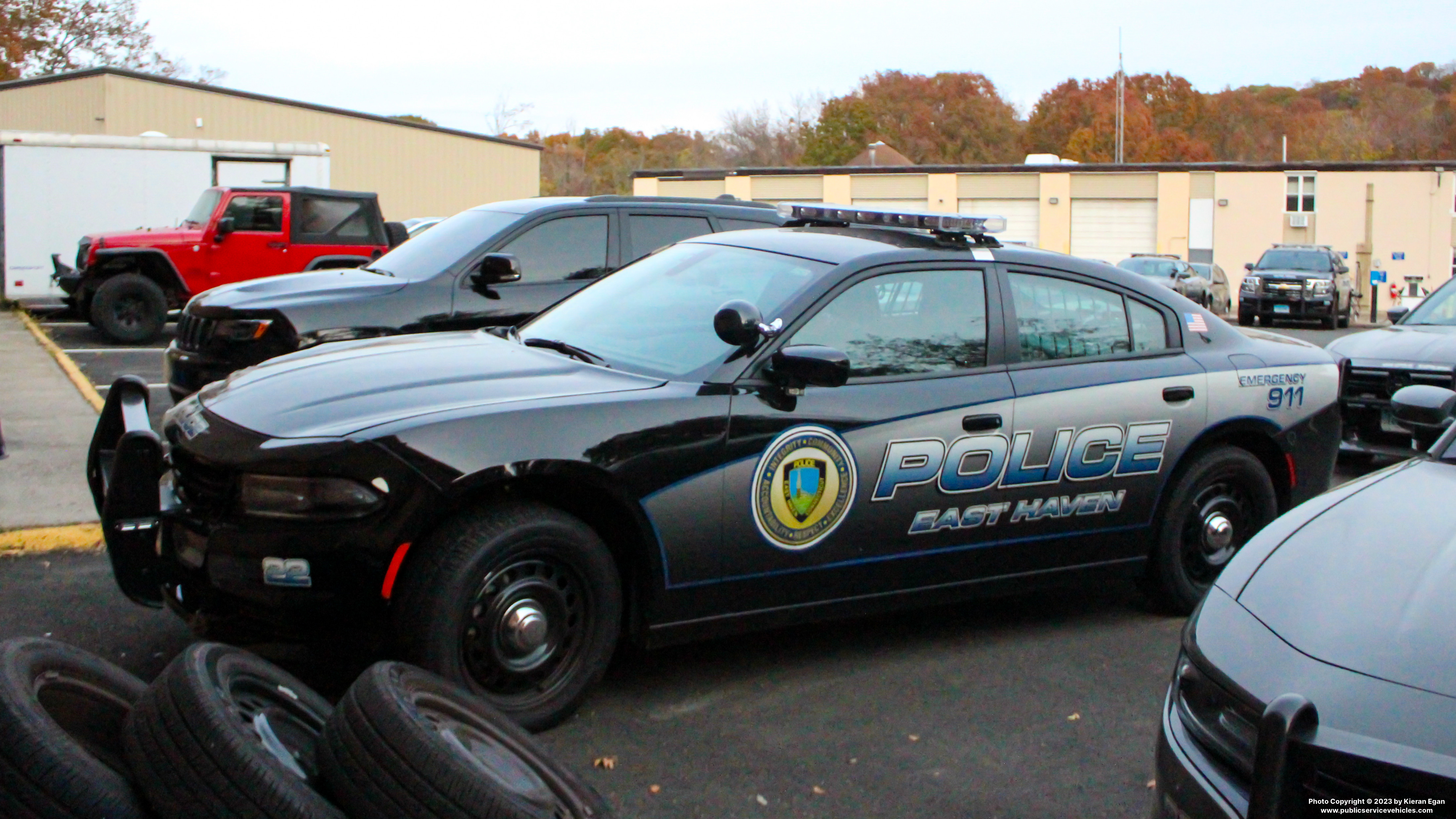 A photo  of East Haven Police
            Cruiser 22, a 2015-2020 Dodge Charger             taken by Kieran Egan