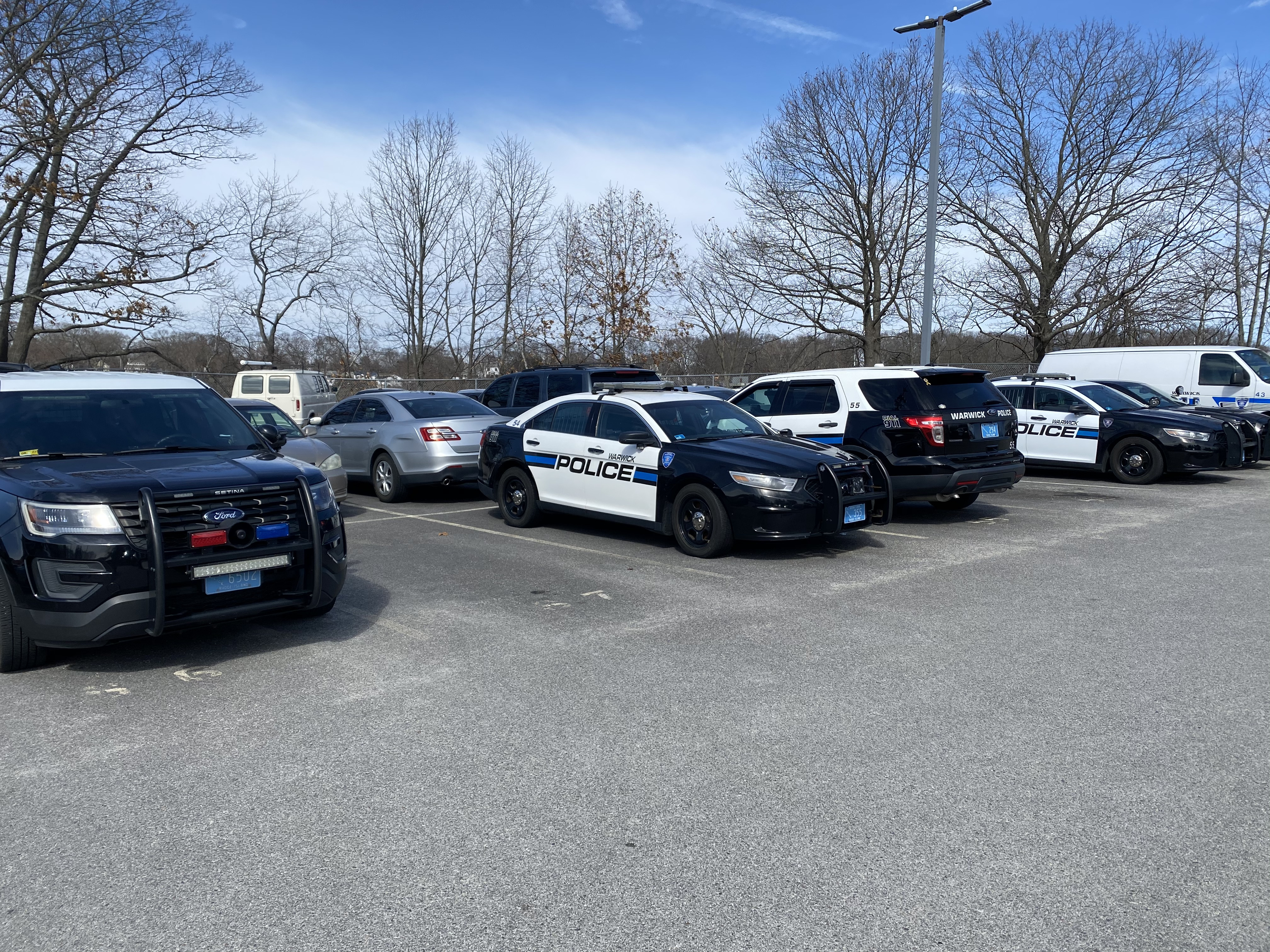 A photo  of Warwick Police
            Cruiser CP-54, a 2015 Ford Police Interceptor Sedan             taken by @riemergencyvehicles