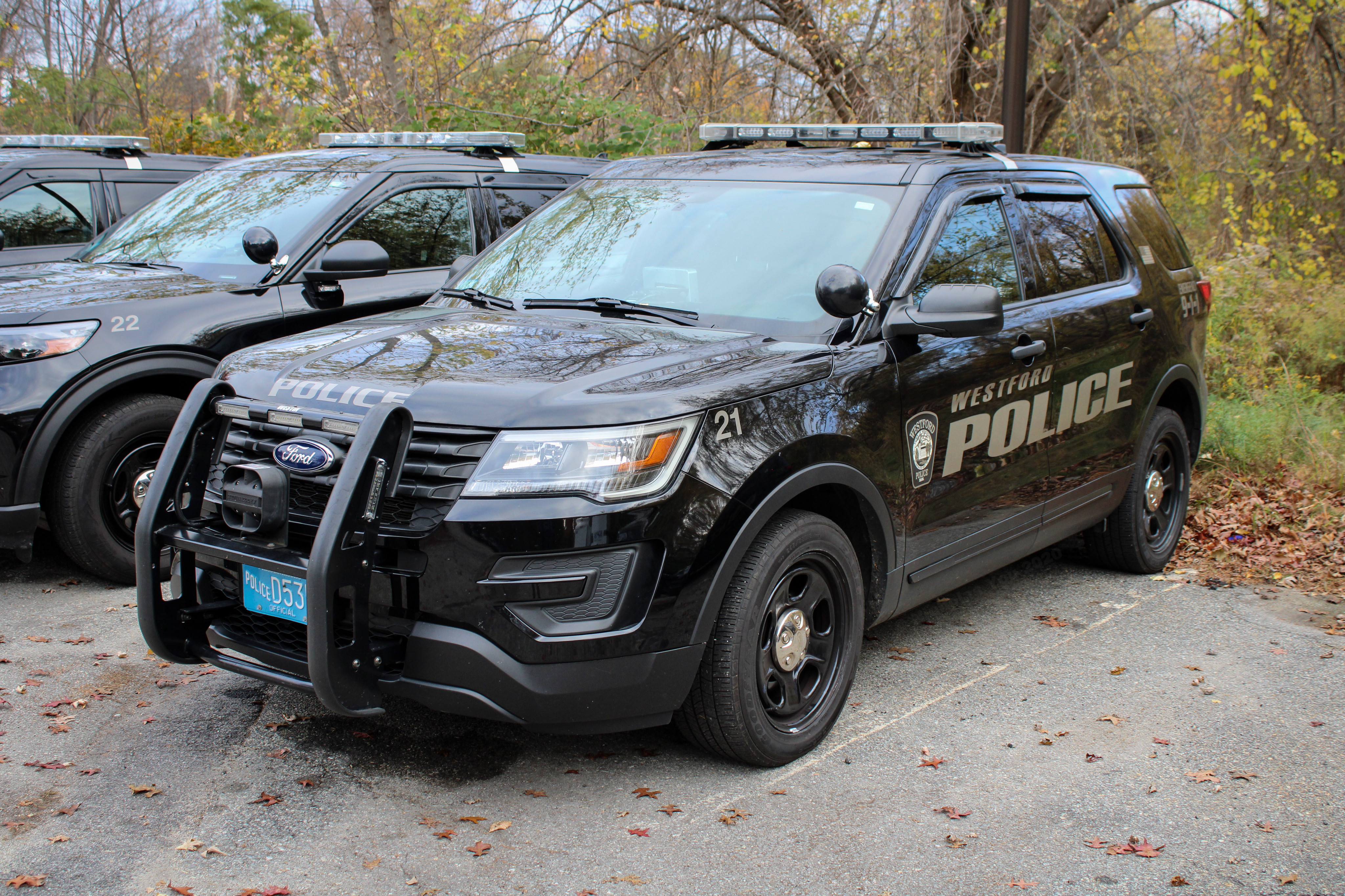 A photo  of Westford Police
            Car 21, a 2016-2019 Ford Police Interceptor Utility             taken by Nicholas You