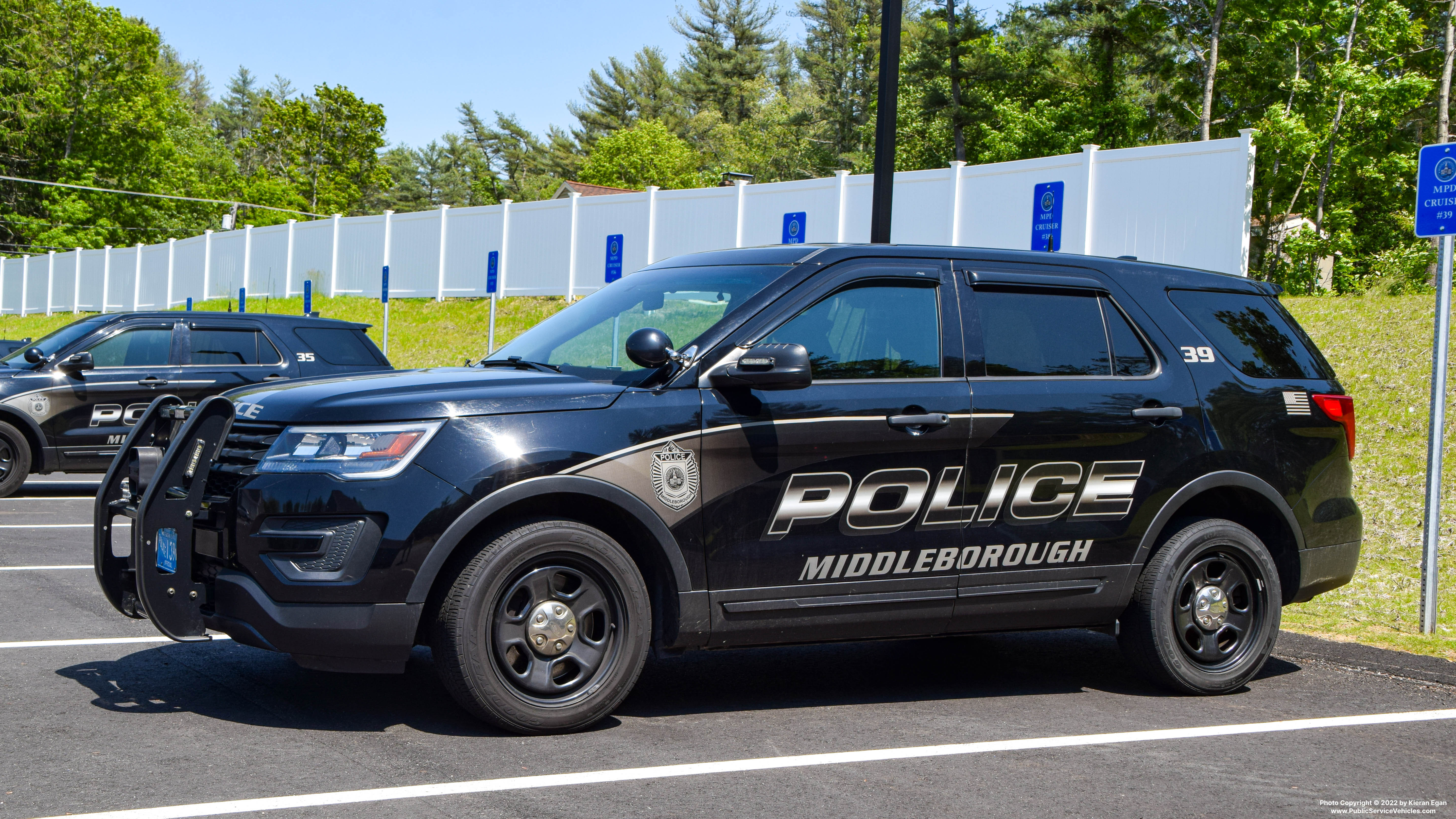 A photo  of Middleborough Police
            Cruiser 39, a 2016 Ford Police Interceptor Utility             taken by Kieran Egan