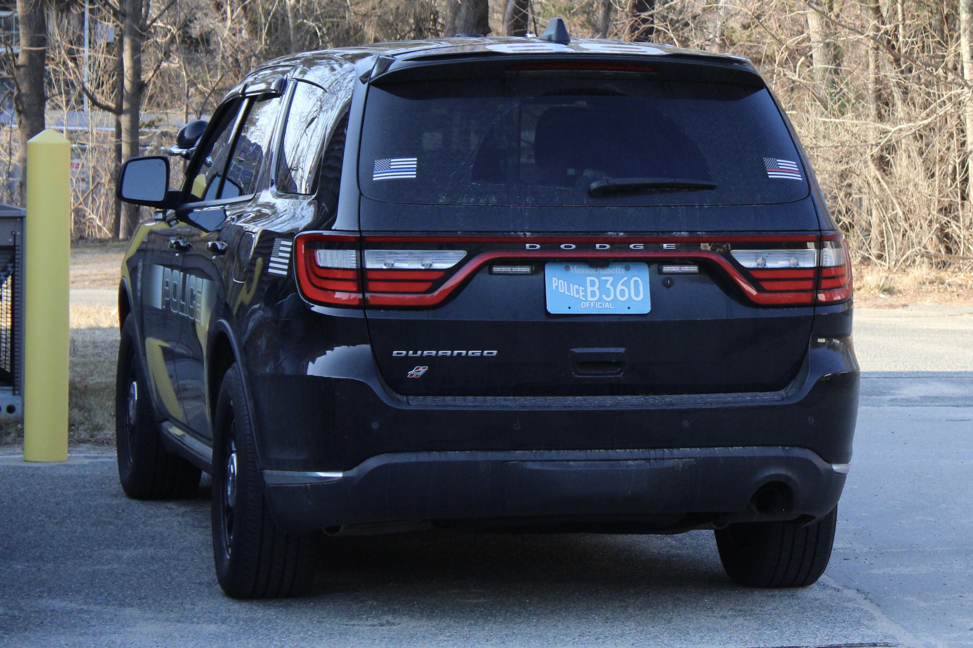 A photo  of Rochester MA Police
            Cruiser 89, a 2021 Dodge Durango             taken by @riemergencyvehicles