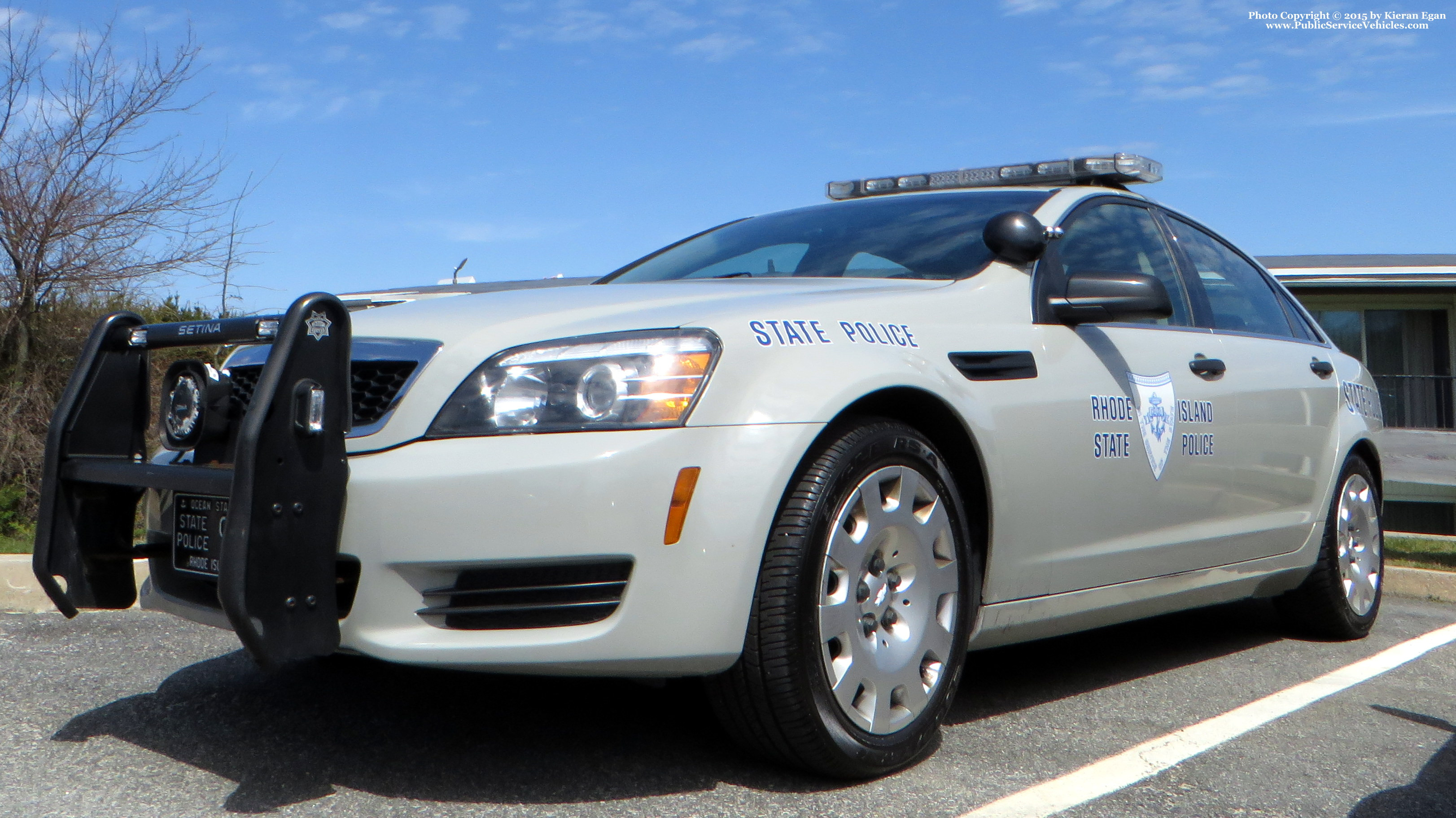 A photo  of Rhode Island State Police
            Cruiser 97, a 2013 Chevrolet Caprice             taken by Kieran Egan