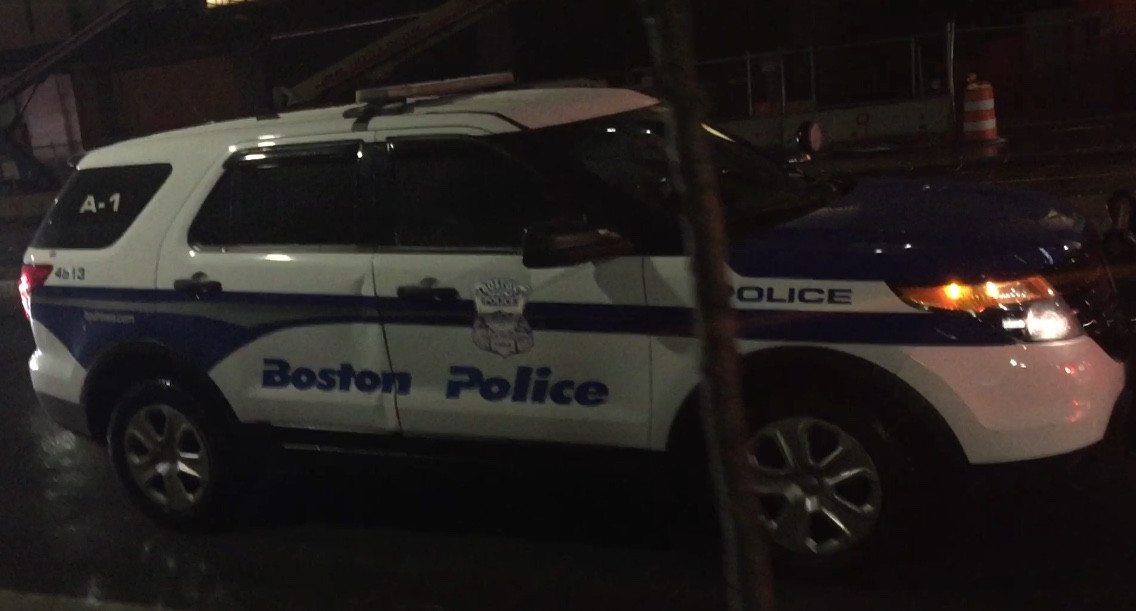 A photo  of Boston Police
            Cruiser 4613, a 2014 Ford Police Interceptor Utility             taken by @riemergencyvehicles