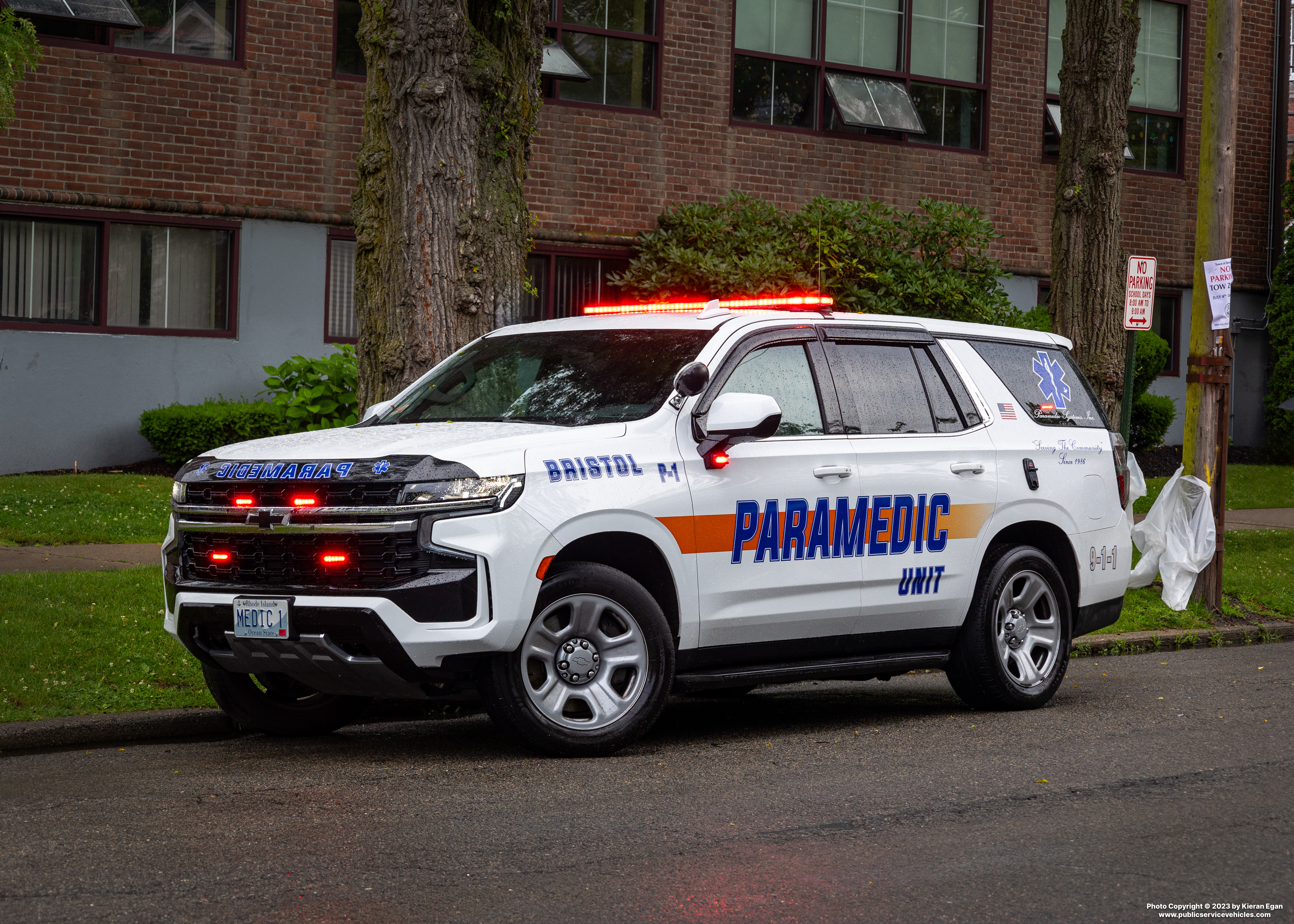 A photo  of Paramedic Systems, Inc.
            Paramedic 1, a 2021 Chevrolet Tahoe             taken by Kieran Egan