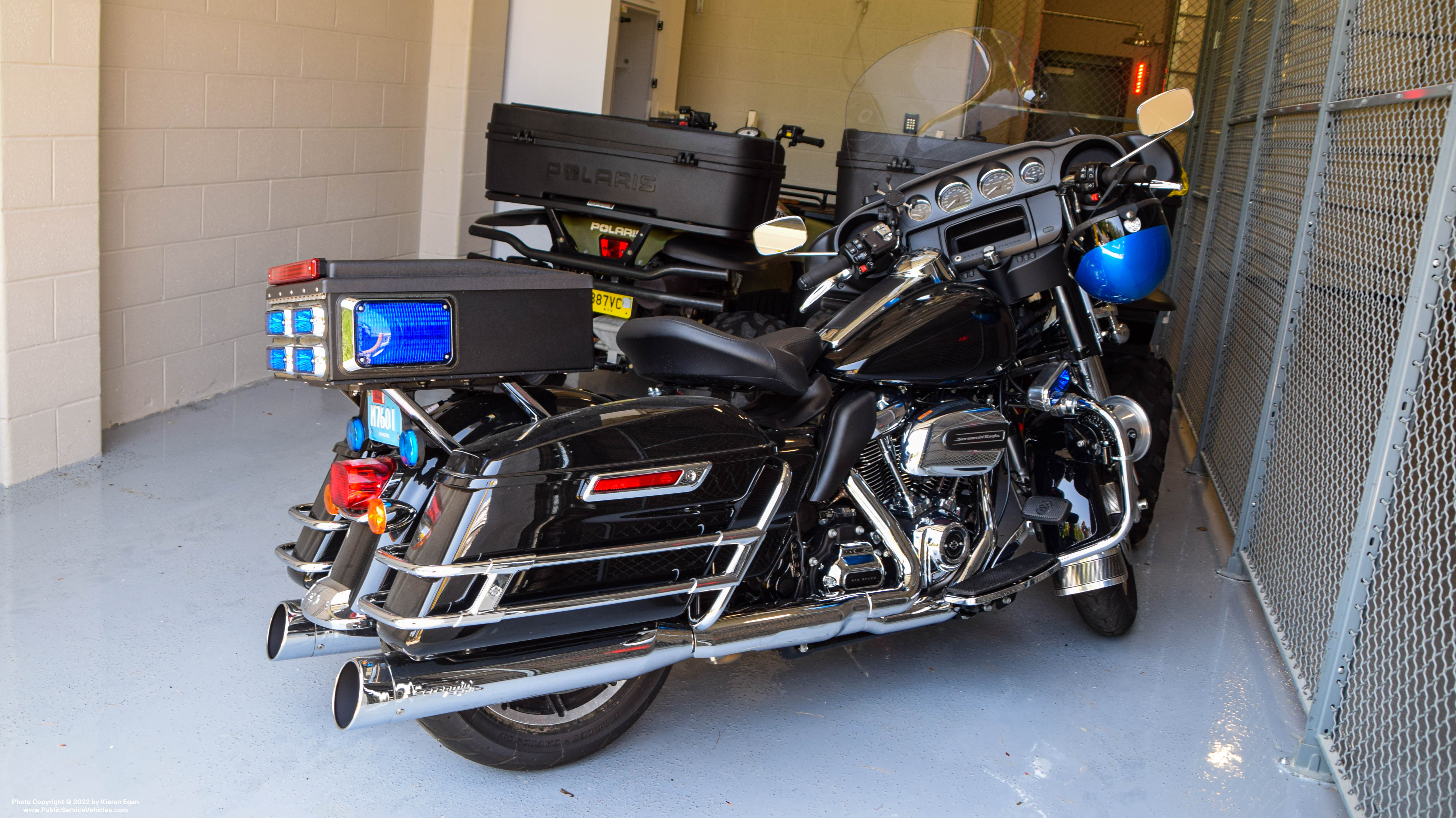 A photo  of Middleborough Police
            Motorcycle, a 2019 Harley Davidson Electra Glide             taken by Kieran Egan