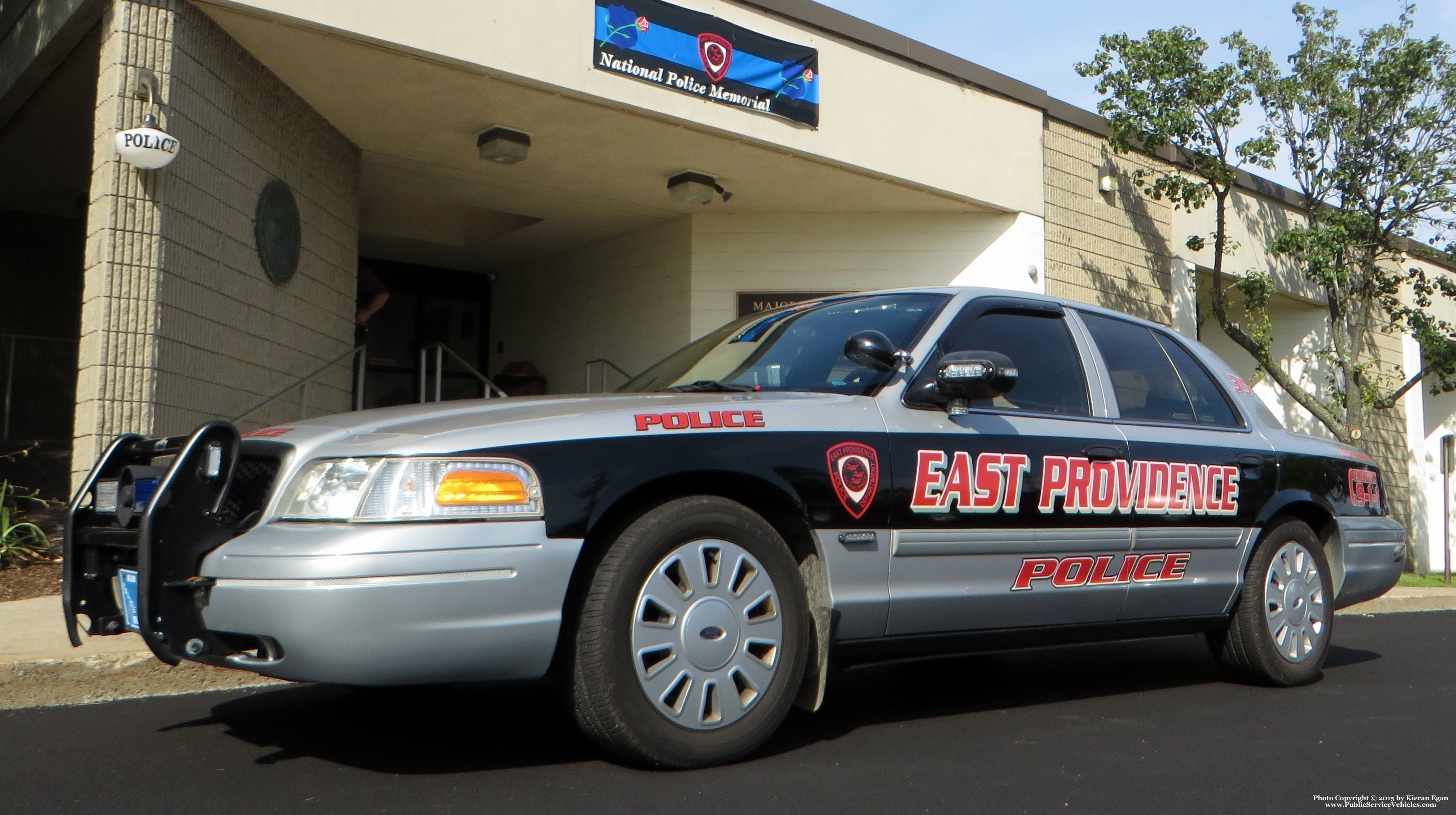 A photo  of East Providence Police
            Car 35, a 2011 Ford Crown Victoria Police Interceptor             taken by Kieran Egan