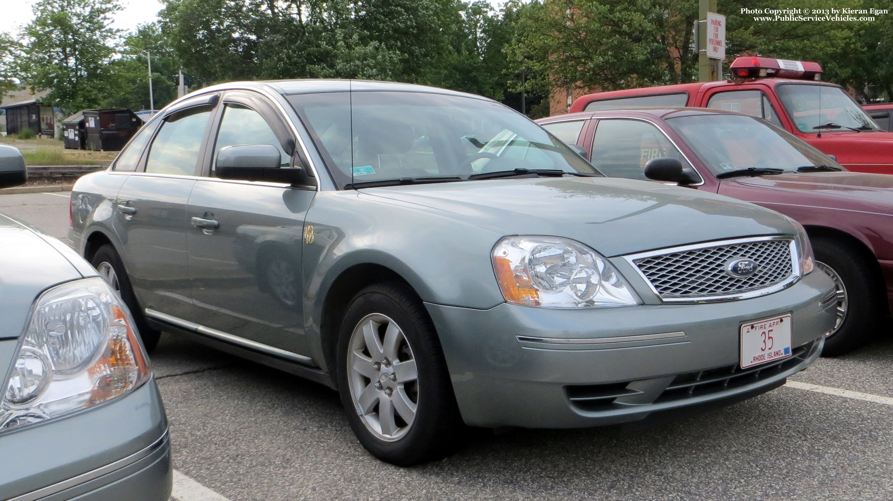 A photo  of Pawtucket Fire
            Captain, a 2005-2007 Ford Five Hundred             taken by Kieran Egan
