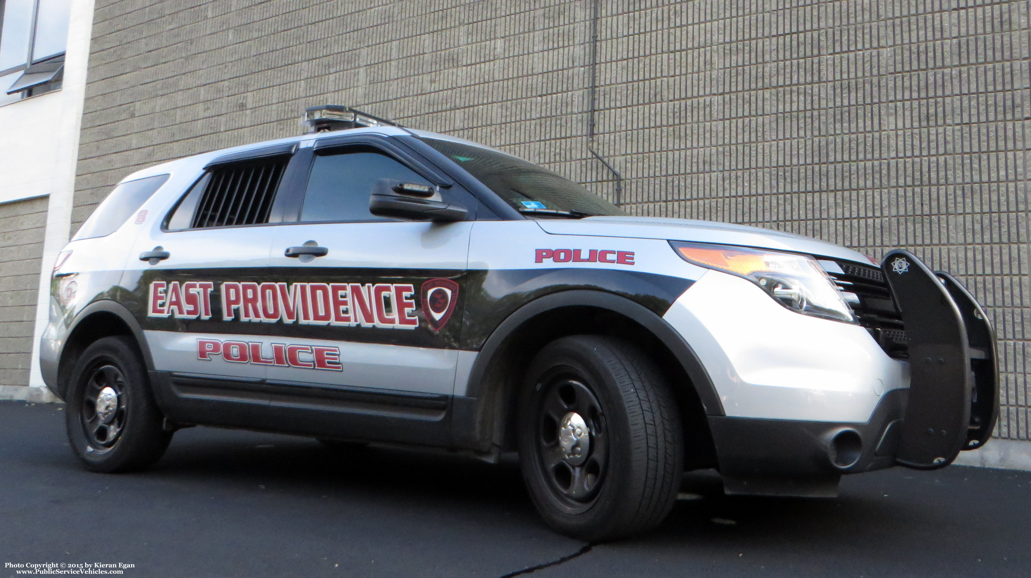 A photo  of East Providence Police
            Car 8, a 2013 Ford Police Interceptor Utility             taken by Kieran Egan