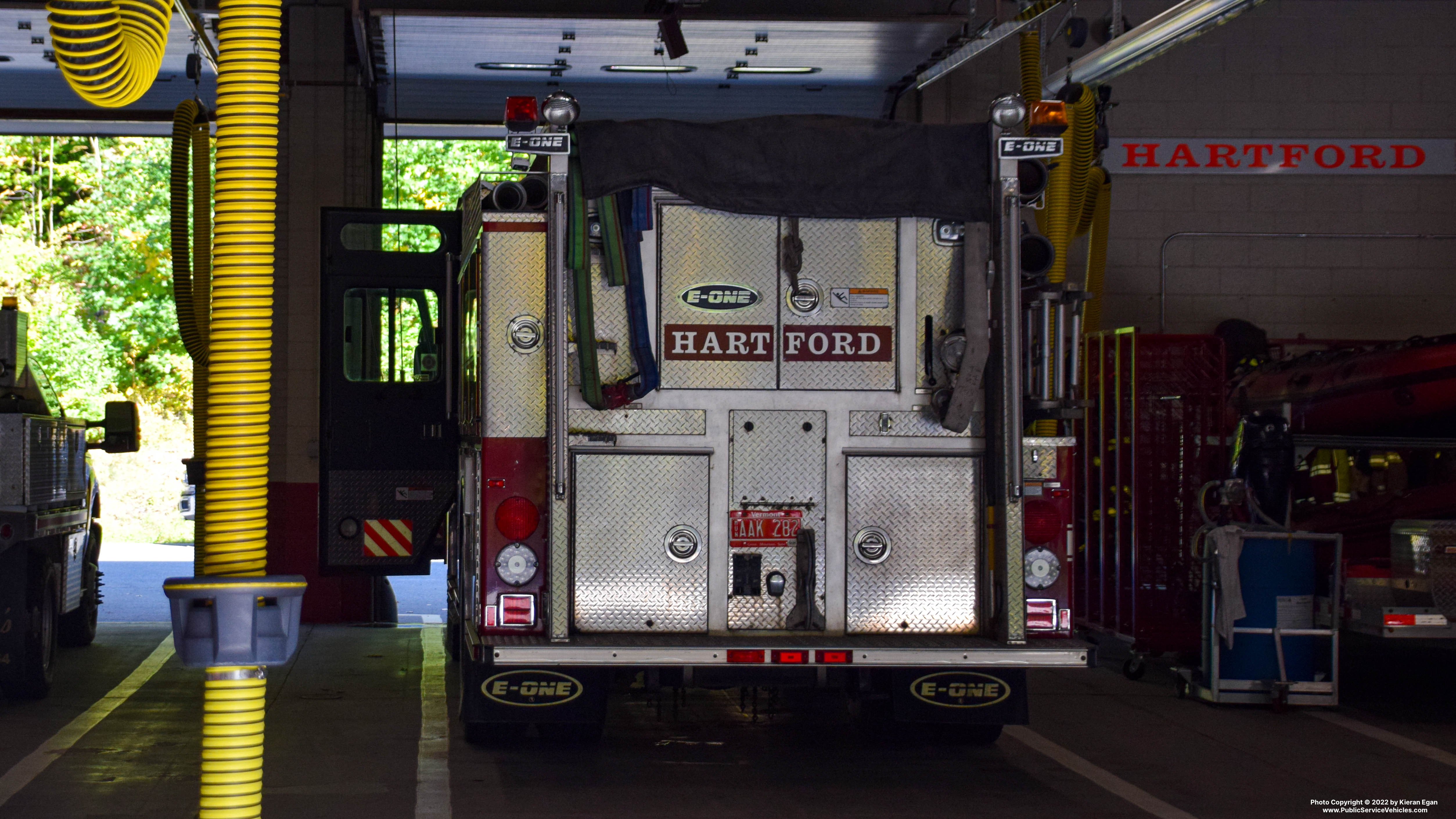 A photo  of Hartford Fire
            Engine 5, a 2006 E-One Typhoon             taken by Kieran Egan