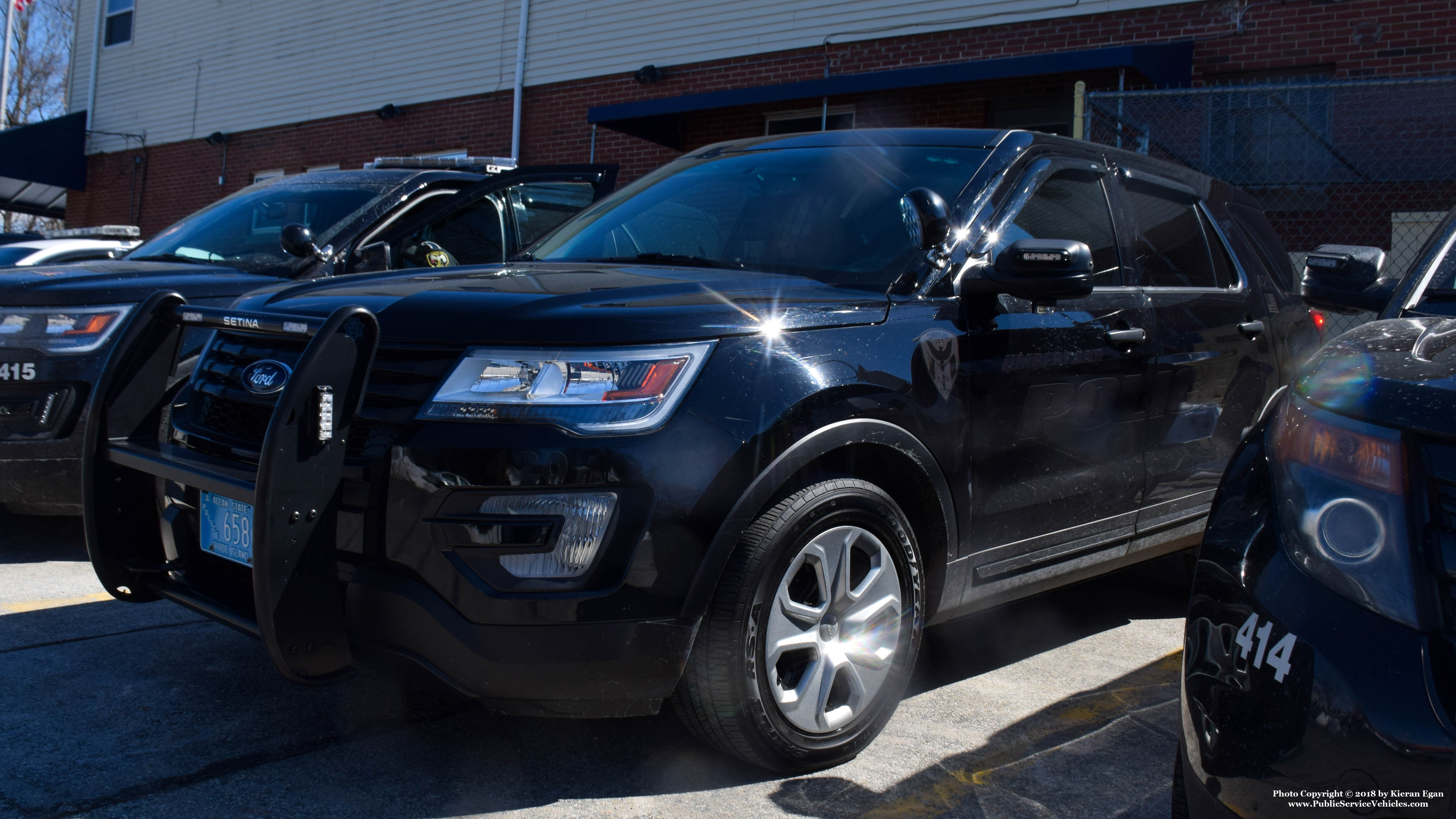 A photo  of Cumberland Police
            Cruiser 420, a 2016-2018 Ford Police Interceptor             taken by Kieran Egan