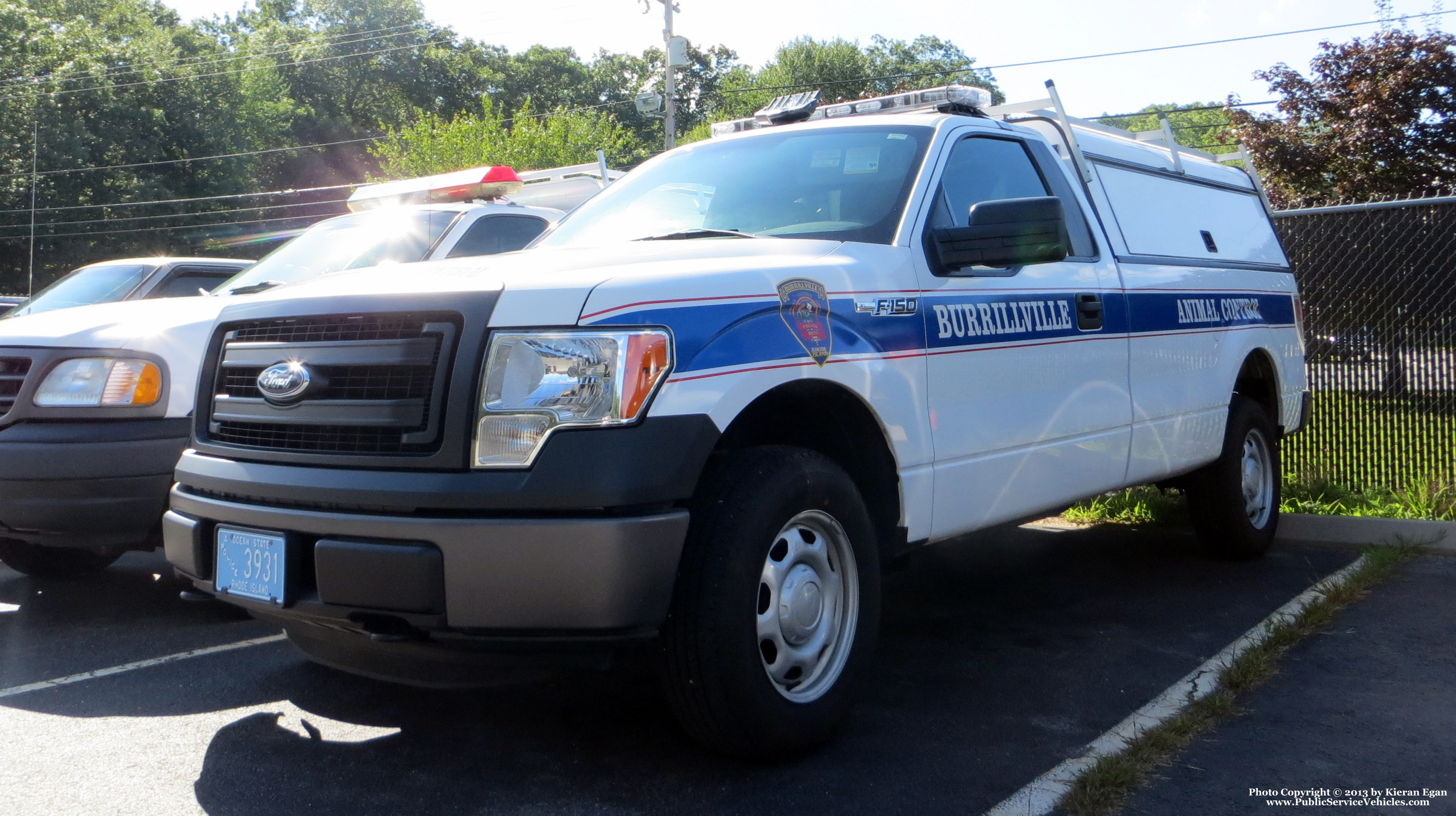 A photo  of Burrillville Police
            Cruiser 3931, a 2009-2014 Ford F-150             taken by Kieran Egan