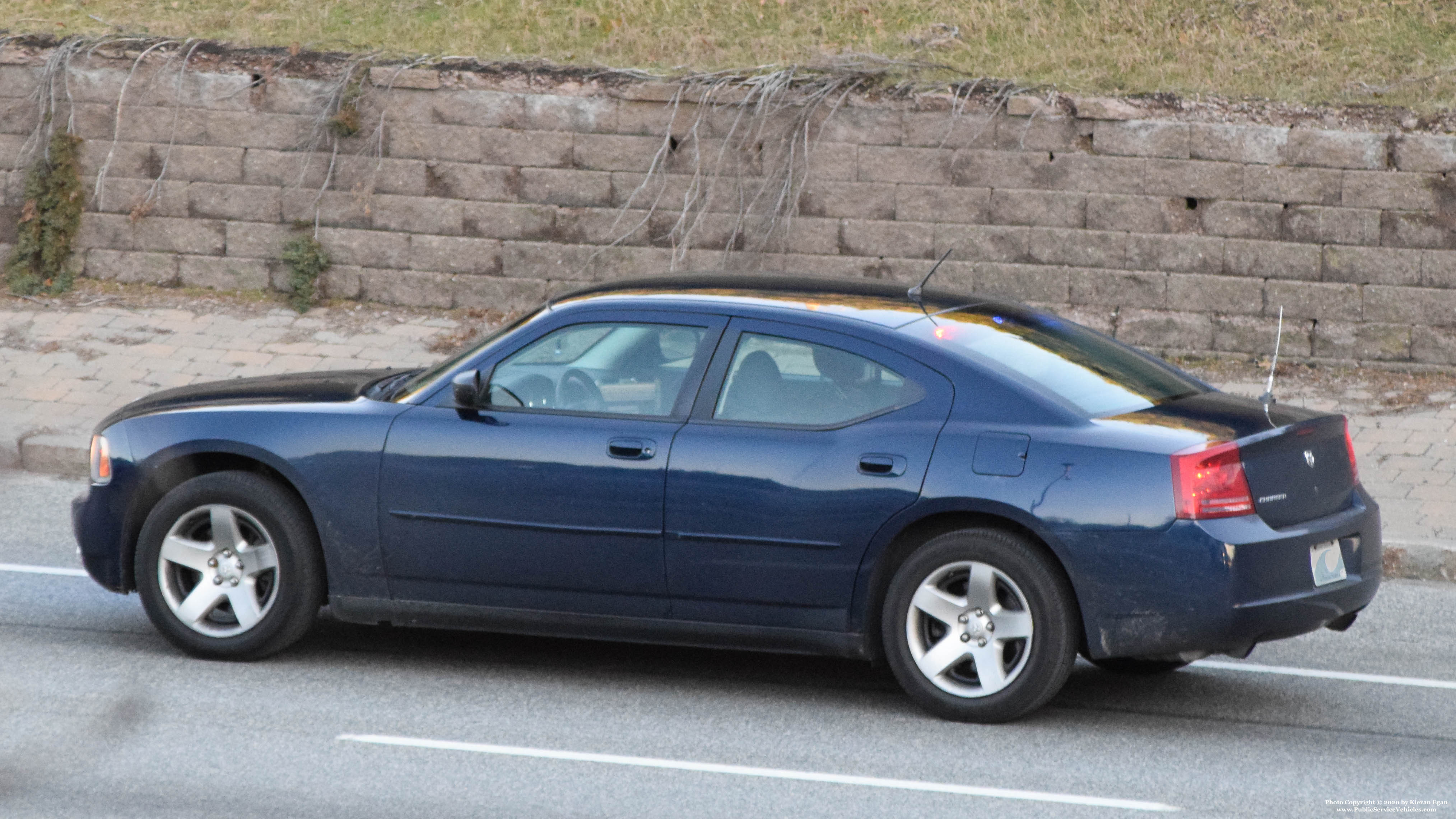 A photo  of Rhode Island State Police
            Unmarked Unit, a 2006-2010 Dodge Charger             taken by Kieran Egan
