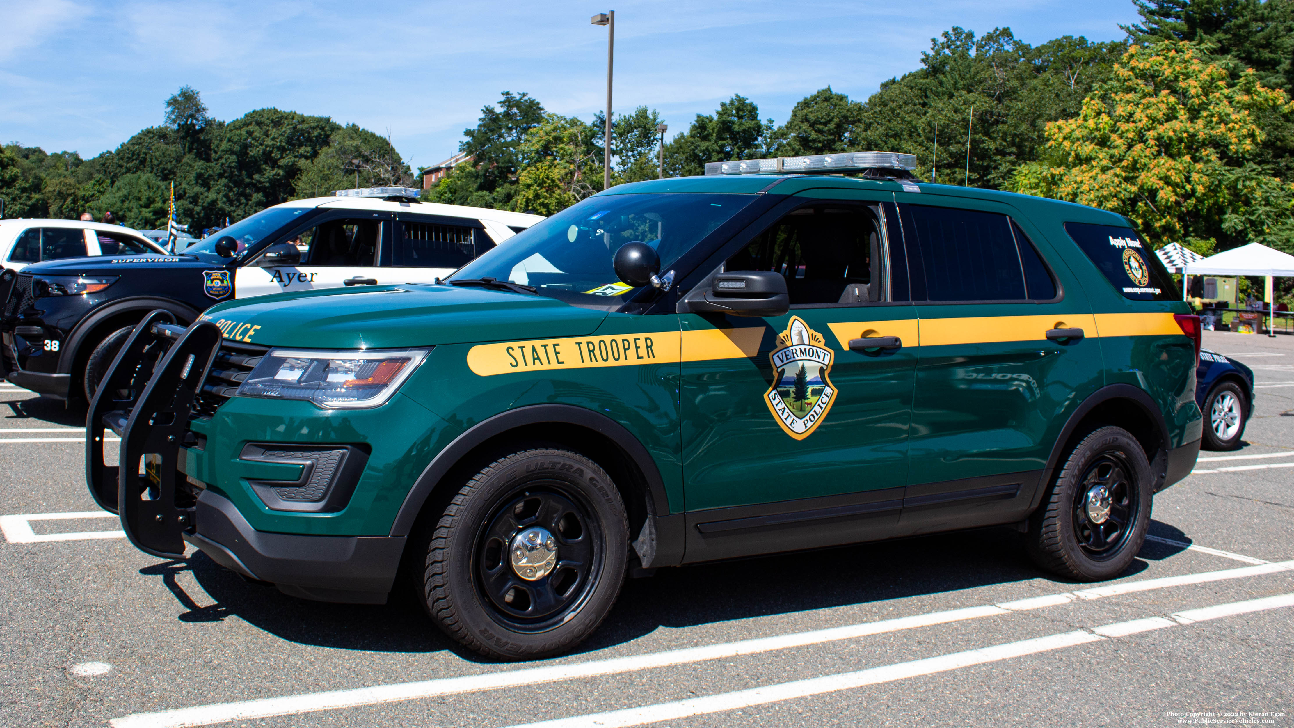 A photo  of Vermont State Police
            Cruiser 29, a 2016-2019 Ford Police Interceptor Utility             taken by Kieran Egan