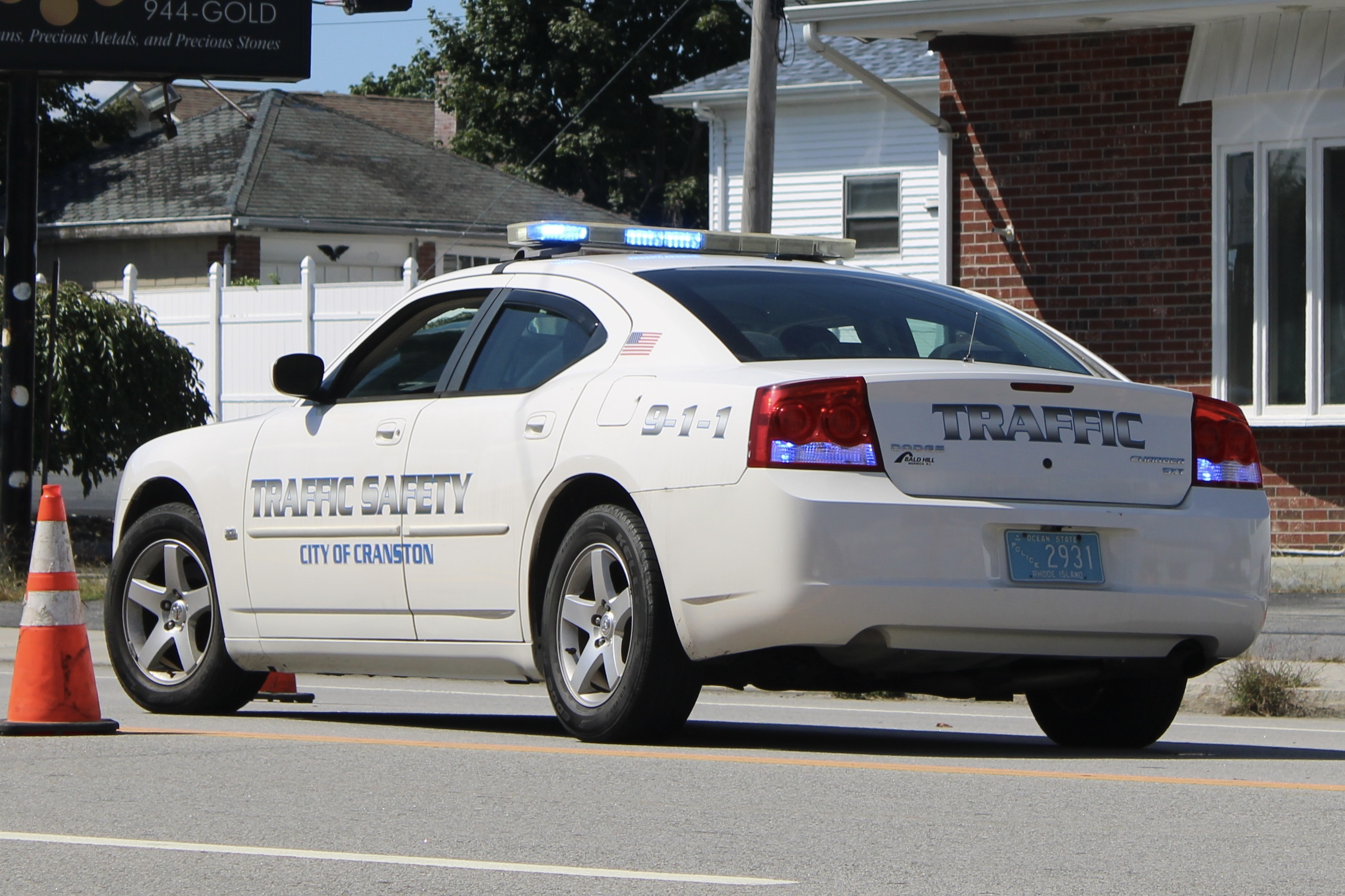 A photo  of Cranston Police
            Cruiser 165, a 2006-2010 Dodge Charger             taken by @riemergencyvehicles