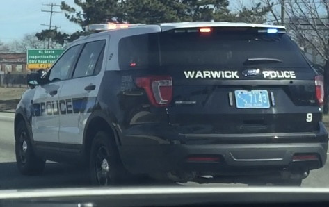 A photo  of Warwick Police
            Cruiser P-9, a 2019 Ford Police Interceptor Utility             taken by @riemergencyvehicles