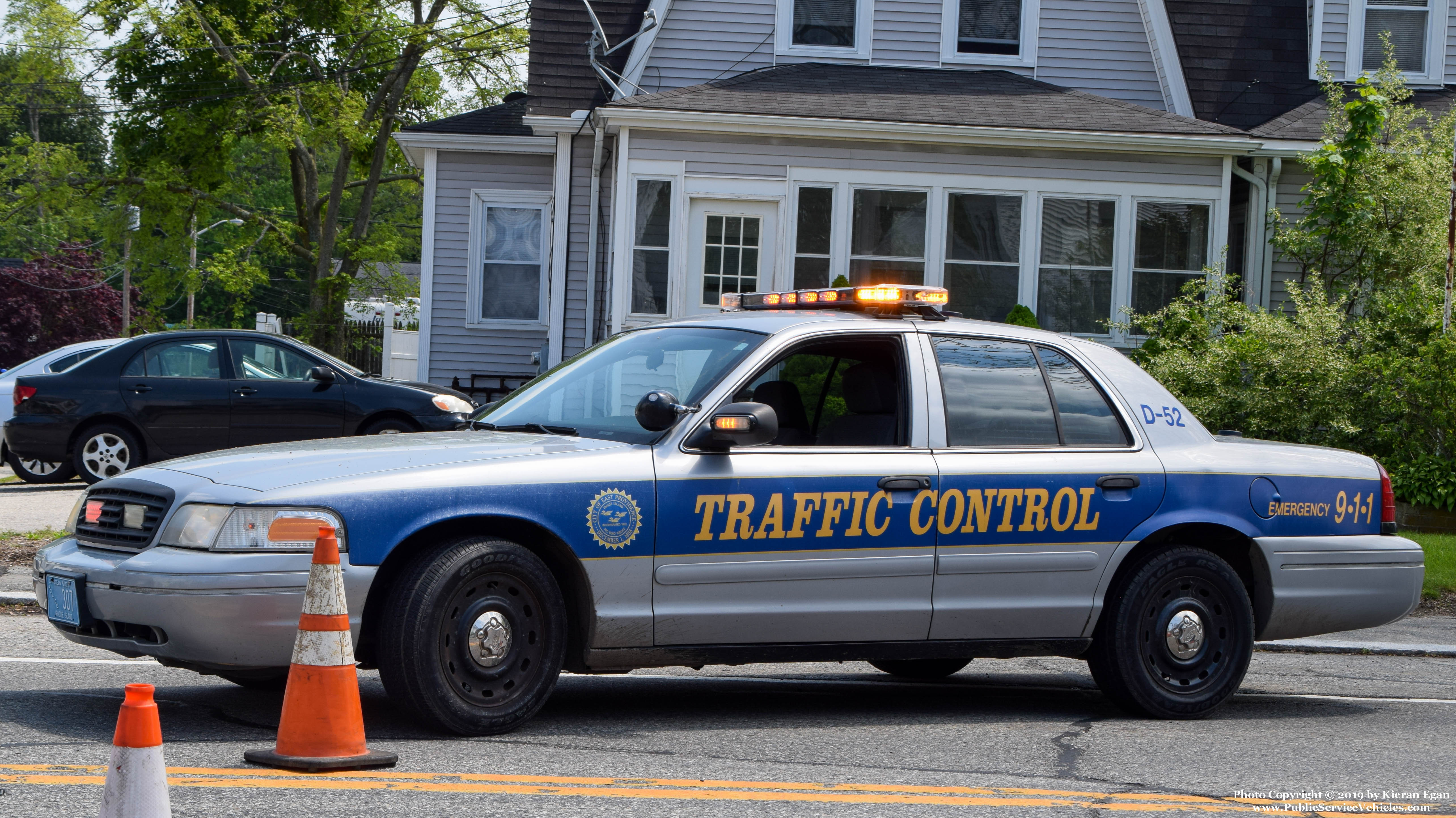 A photo  of East Providence Police
            Car 52, a 2005 Ford Crown Victoria Police Interceptor             taken by Kieran Egan