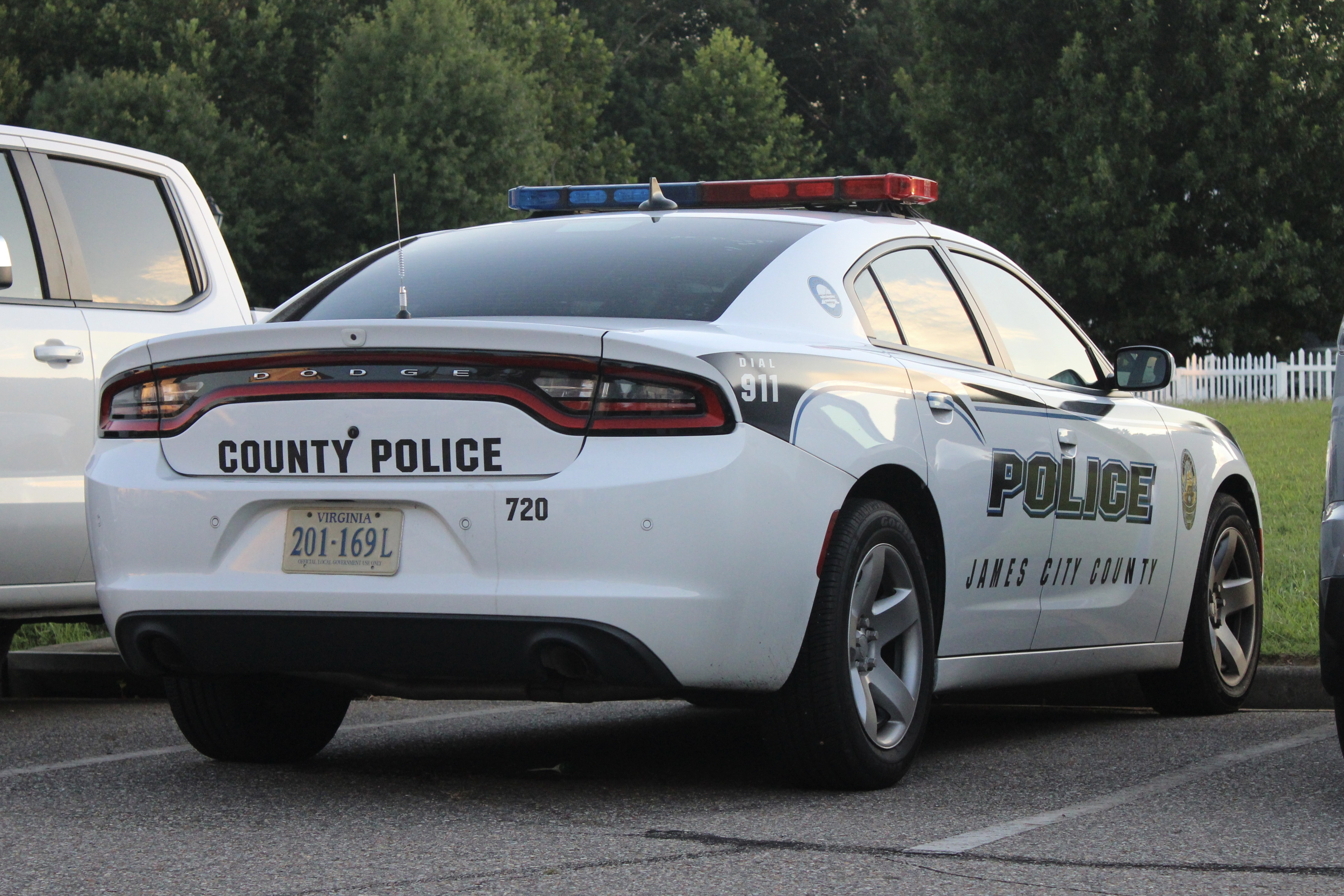 A photo  of Williamsburg-James City County Sheriff
            Cruiser 720, a 2017 Dodge Charger             taken by @riemergencyvehicles