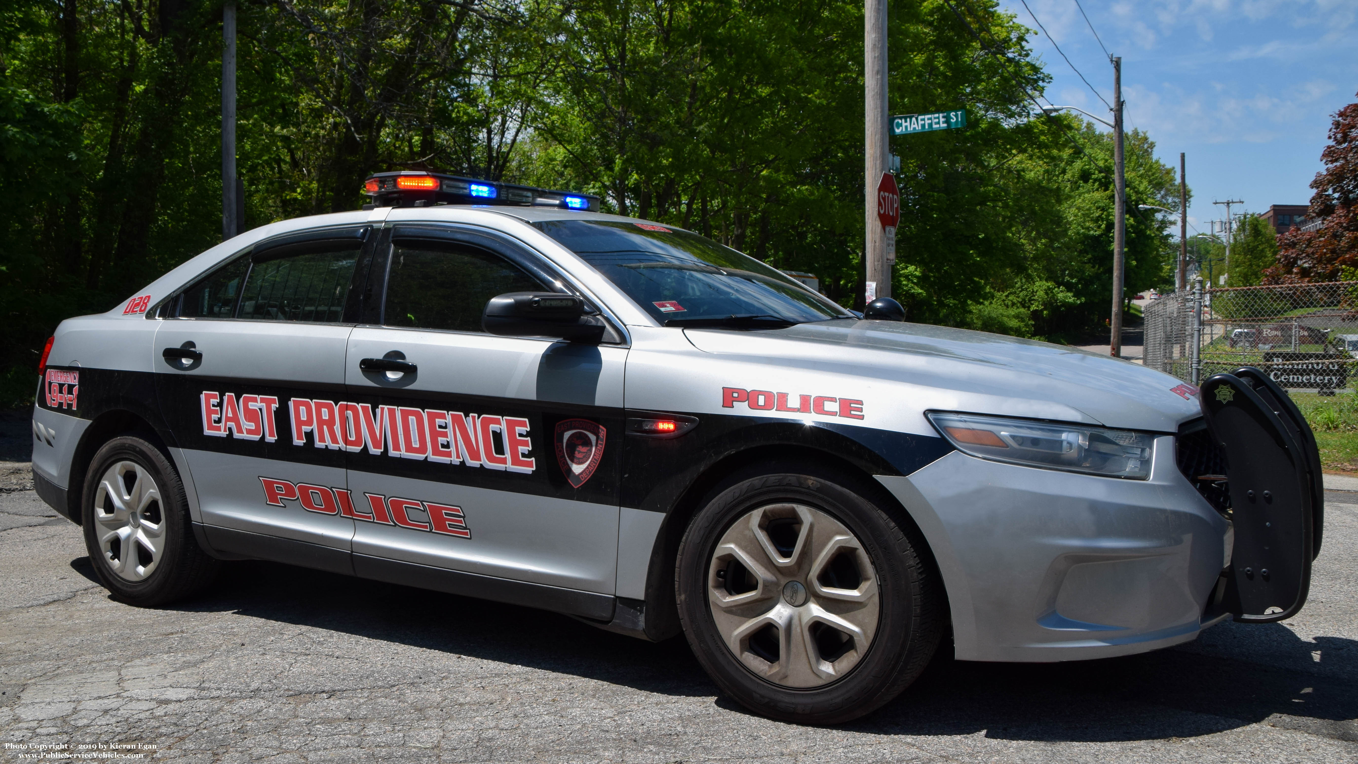 A photo  of East Providence Police
            Car 28, a 2013 Ford Police Interceptor Sedan             taken by Kieran Egan