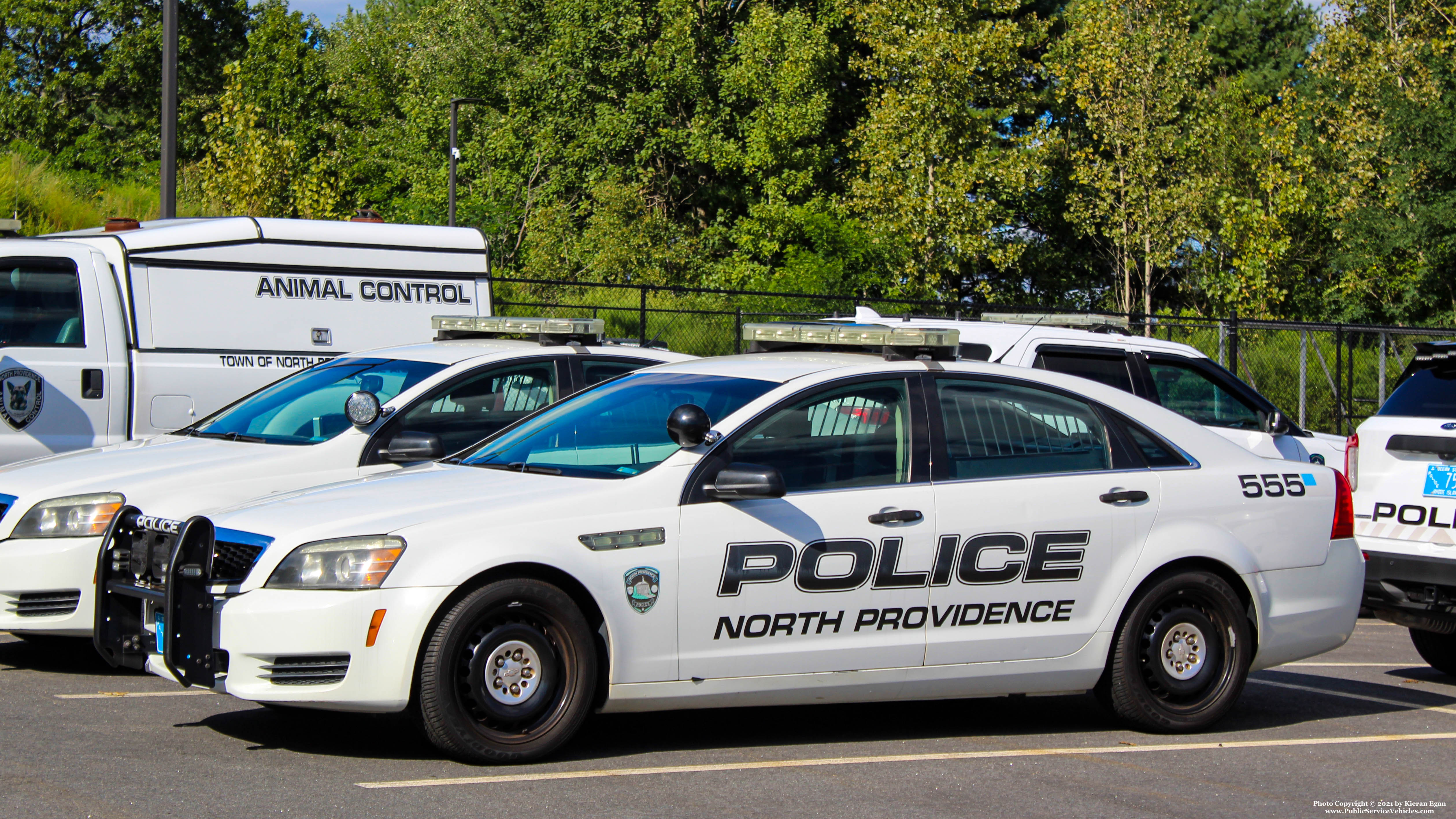 A photo  of North Providence Police
            Cruiser 555, a 2012 Chevrolet Caprice             taken by Kieran Egan